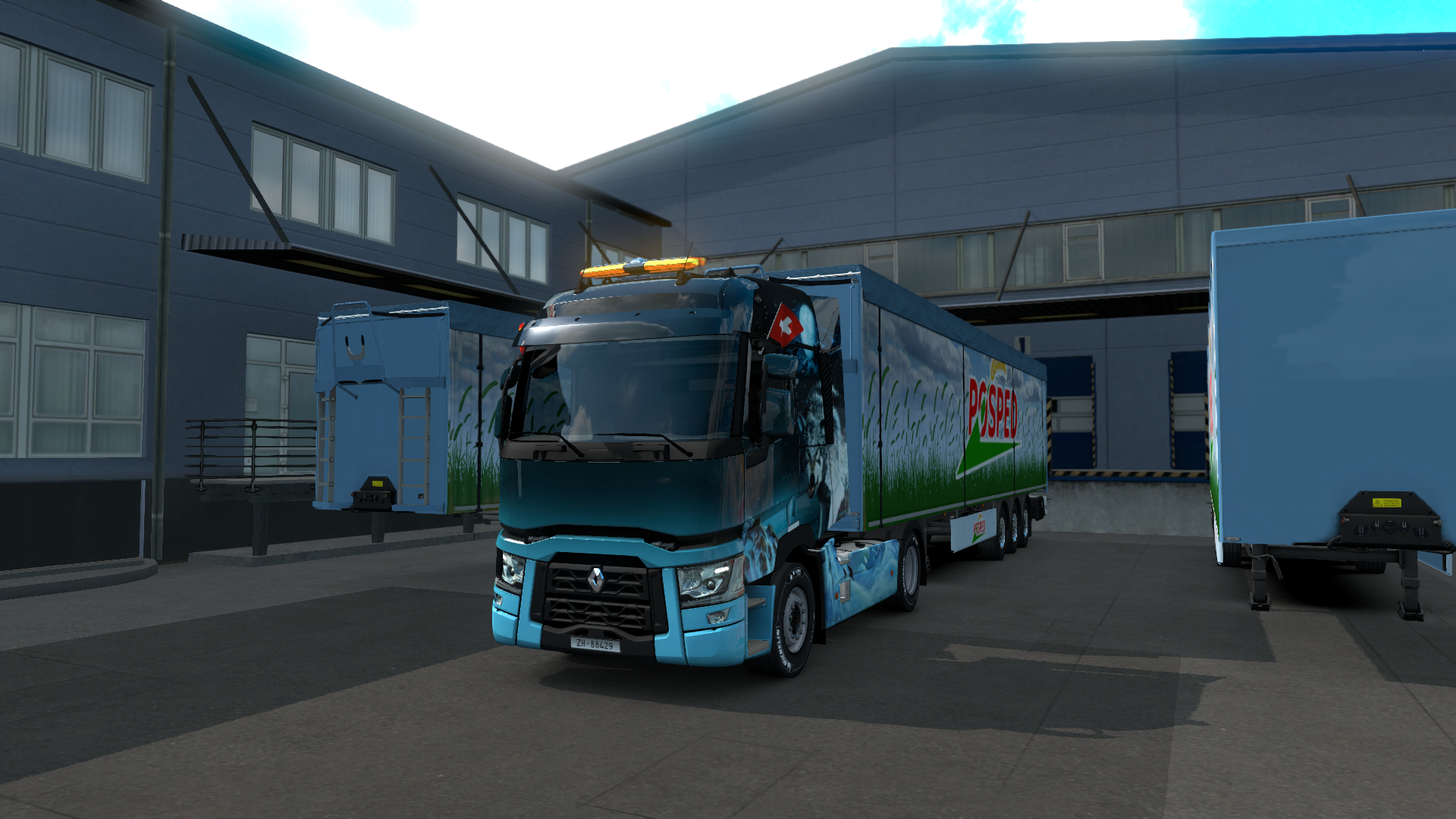 ETS2 Euro Truck Simulator 2 Renault Video Games Truck 1920x1080