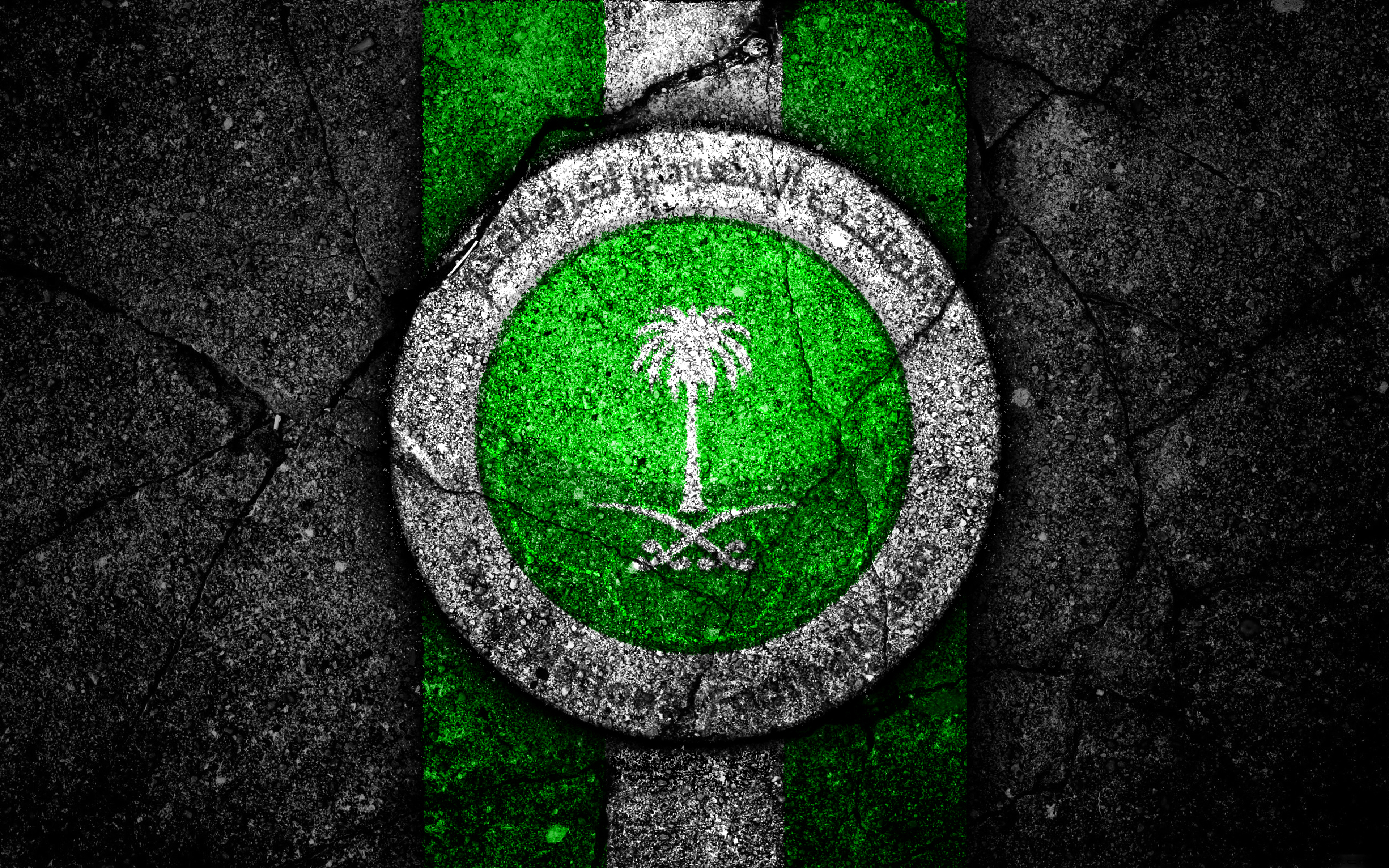 Saudi Arabia Soccer Logo Emblem 3840x2400