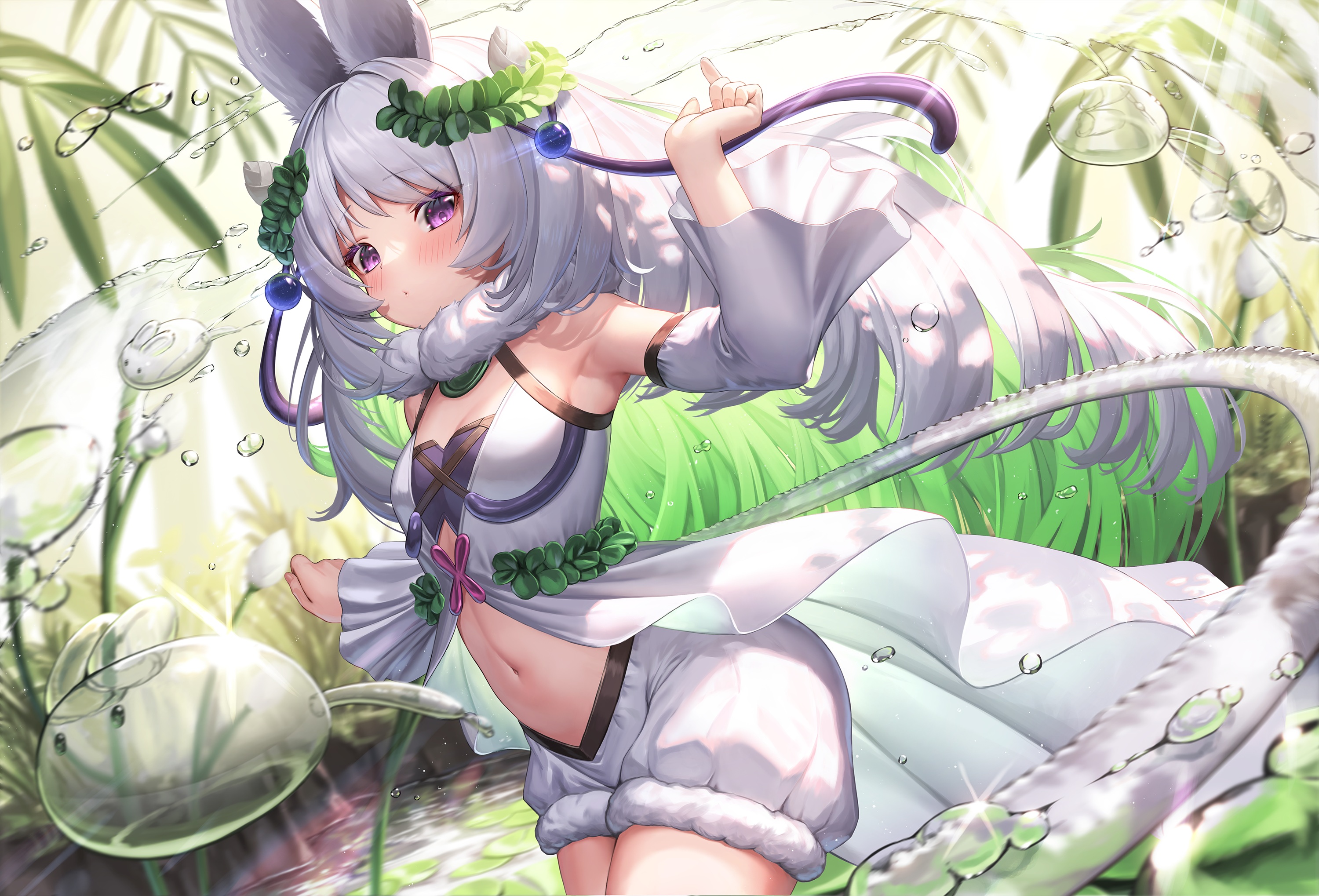 Anime Anime Girls Animal Ears Bunny Girl Bunny Ears Fantasy Girl 3000x2038