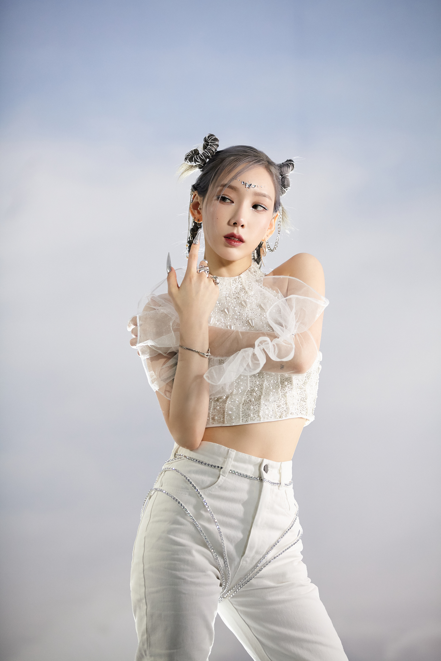 Kim Taeyeon SNSD Taeyeon Korean Women Women Model Singer Asian Stage Shots 1498x2246