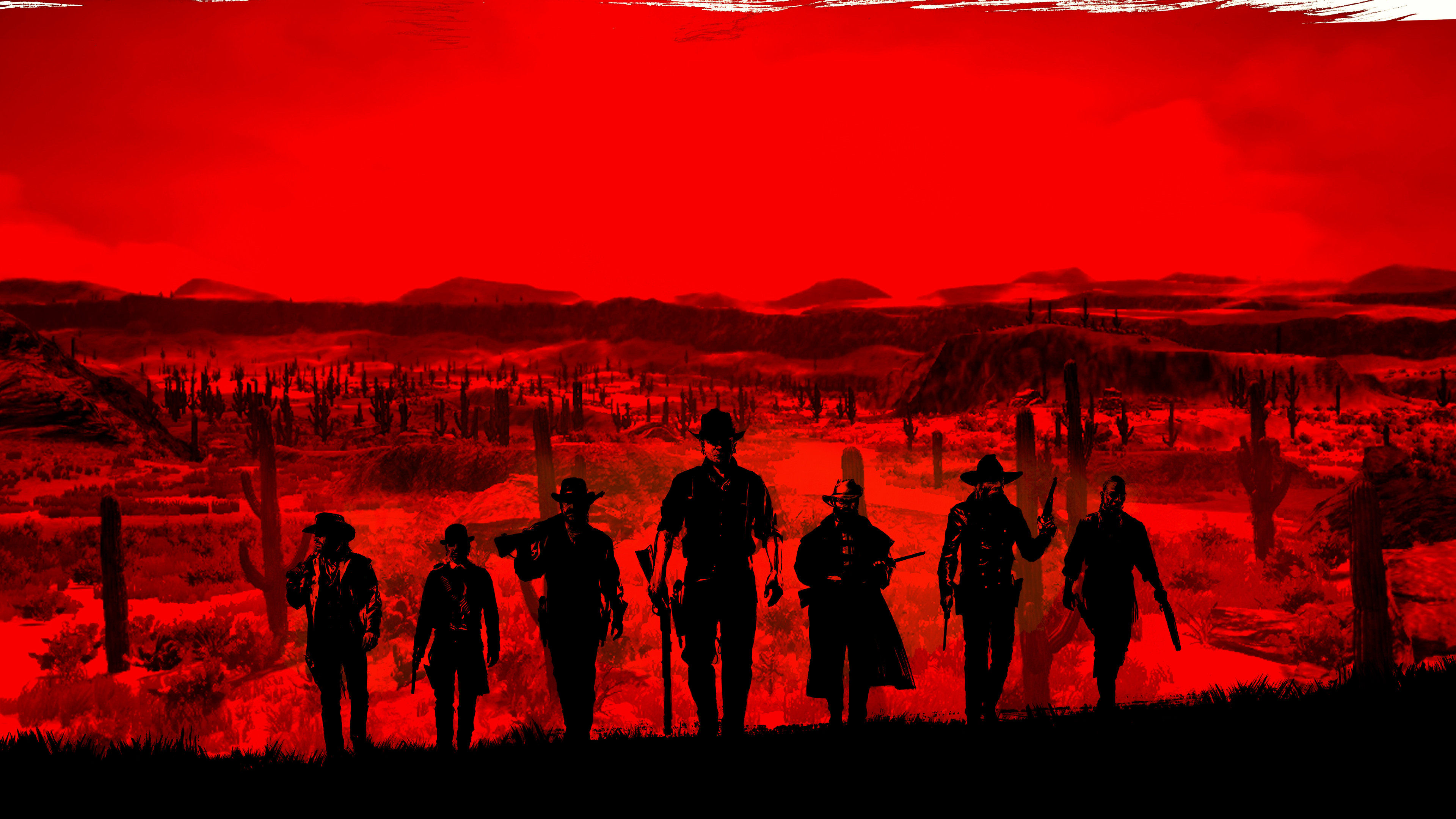 Red Dead Redemption 2 Gang Video Games 3840x2160