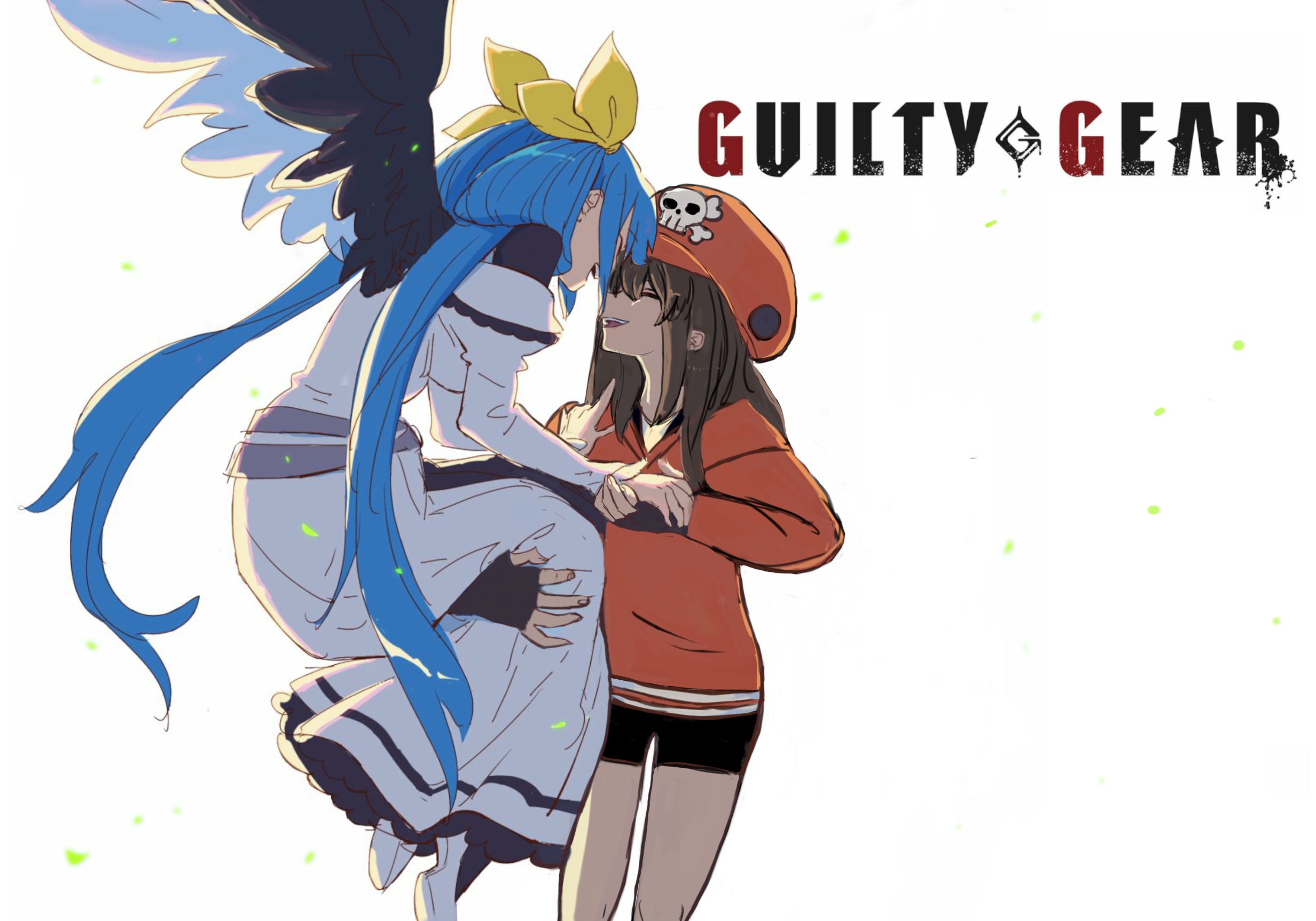 Guilty Gear Dizzy Guilty Gear May Guilty Gear Anime Games Anime Girls Anime Girl With Wings 2464x1725