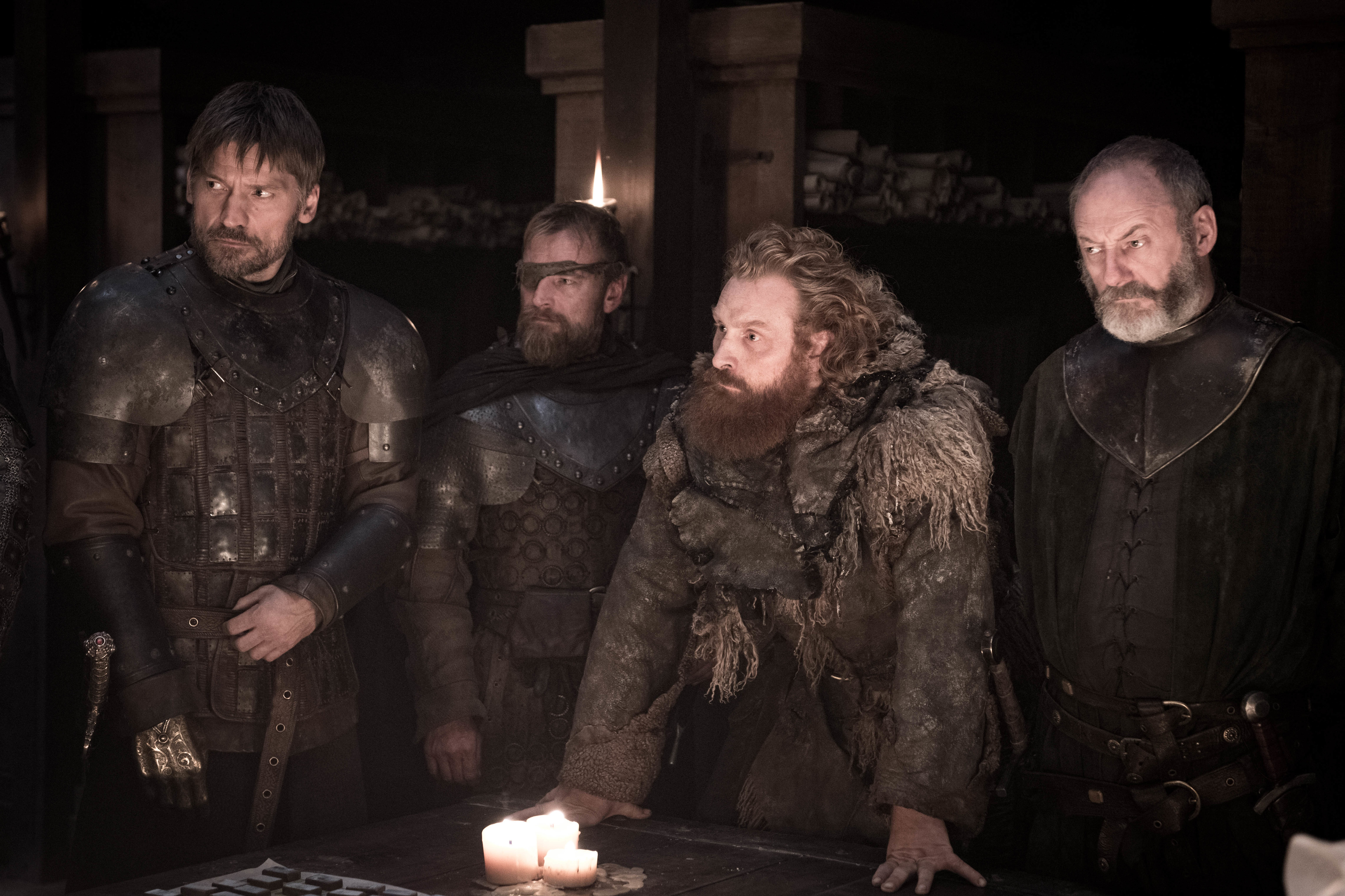 Jaime Lannister Beric Dondarrion Tormund Giantsbane Davos Seaworth Richard Dormer Nikolaj Coster Wal 3150x2100