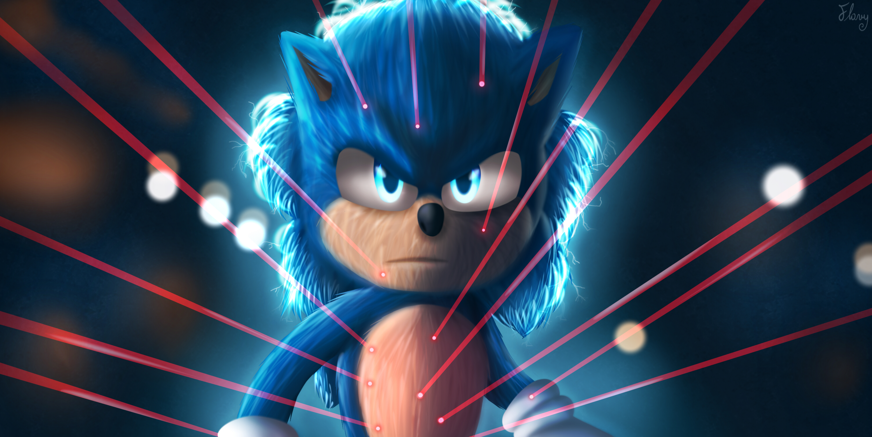 Movie Sonic The Hedgehog 3000x1505
