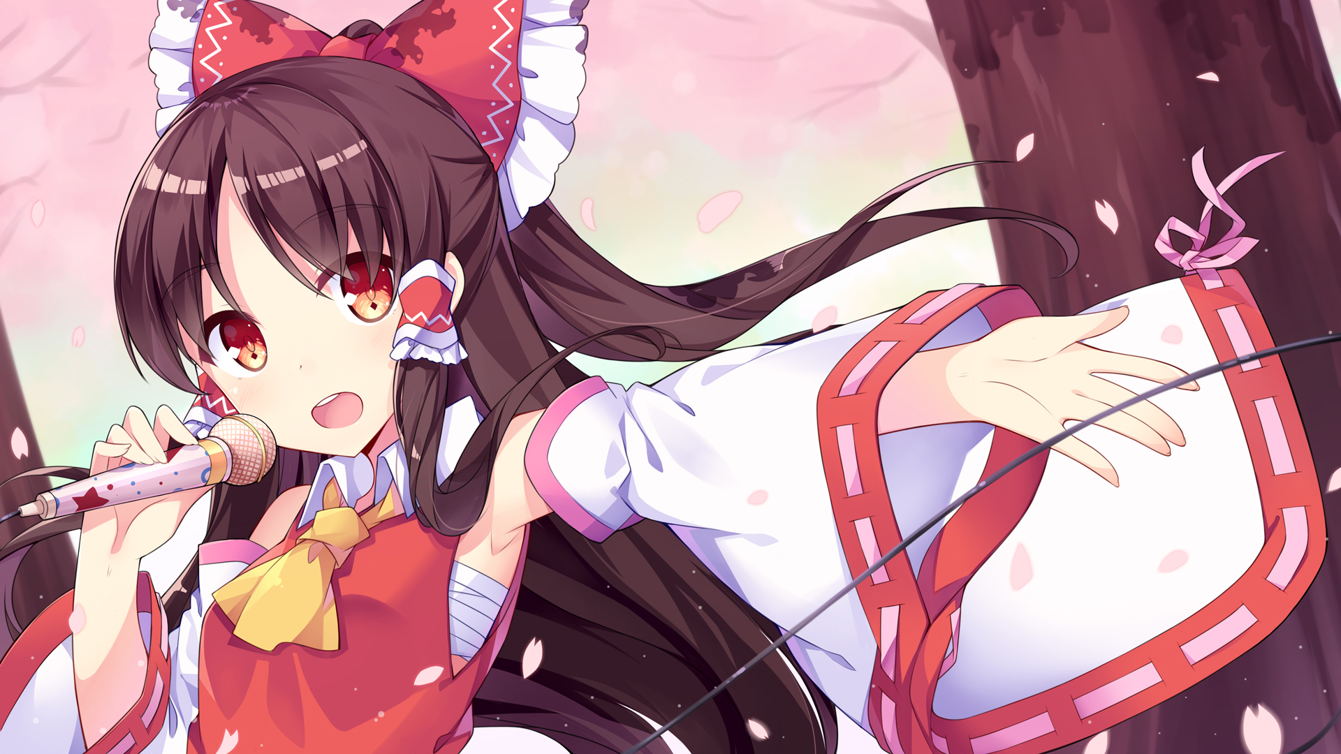 Reimu Hakurei 1920x1080