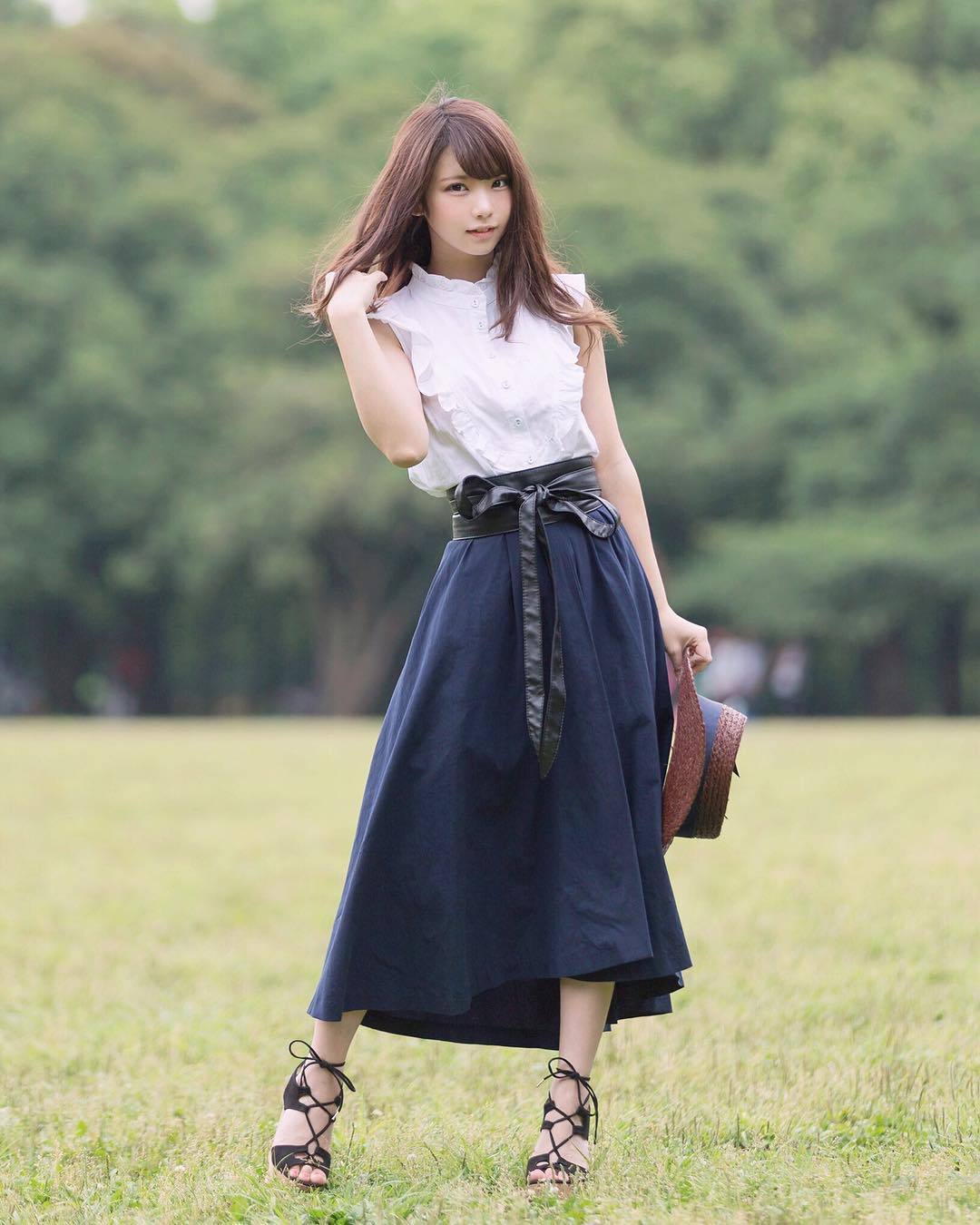 Enako Japanese Women Women Skirt Asian 1080x1350