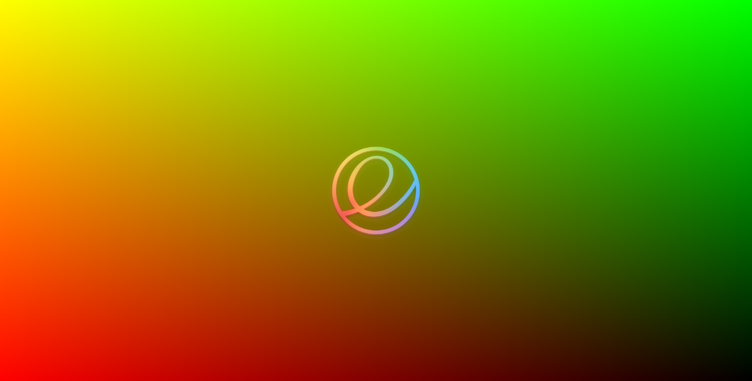 Elementary OS Logo Operating System 2560x1298