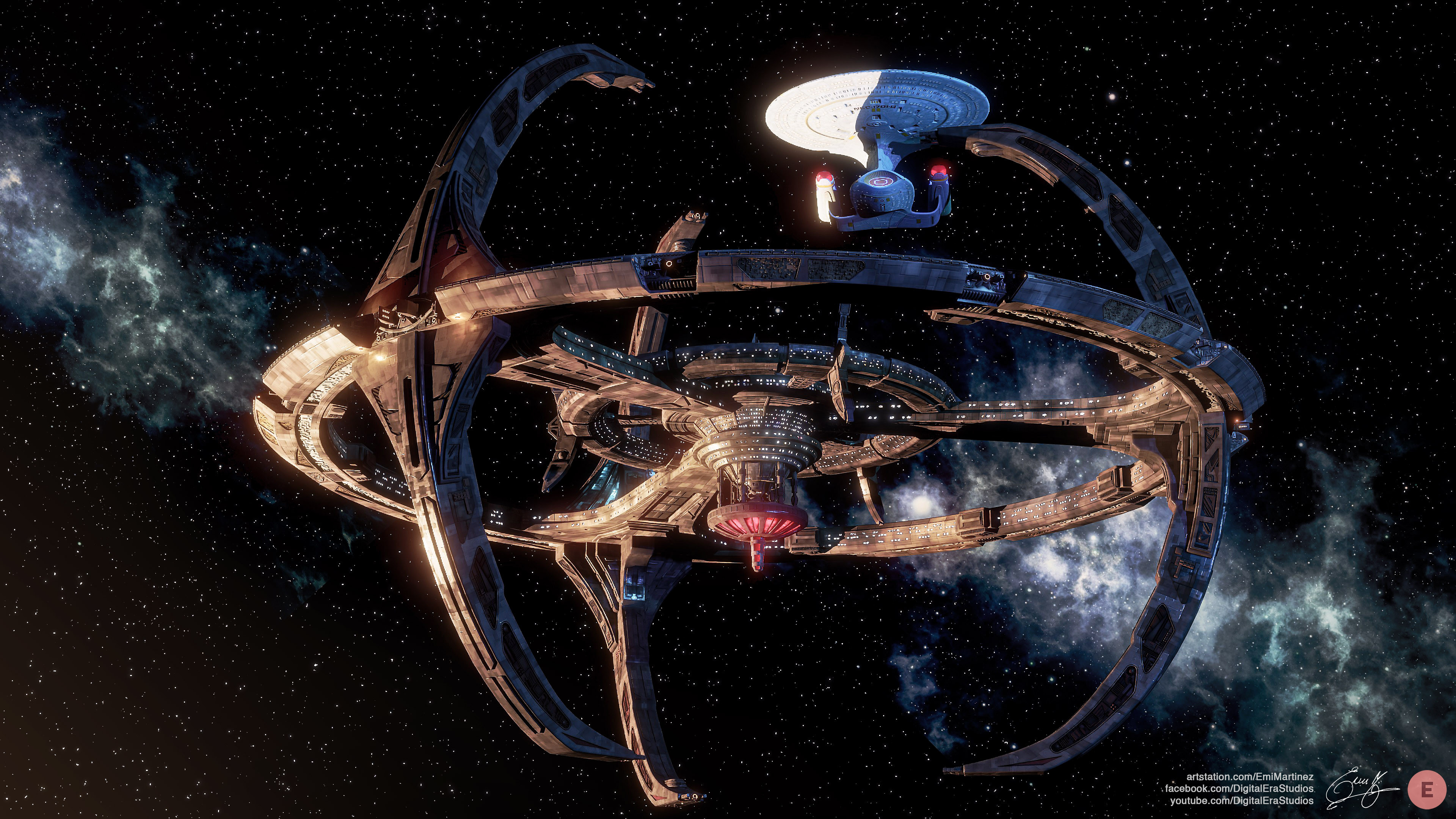 TV Show Star Trek Deep Space Nine 3840x2160