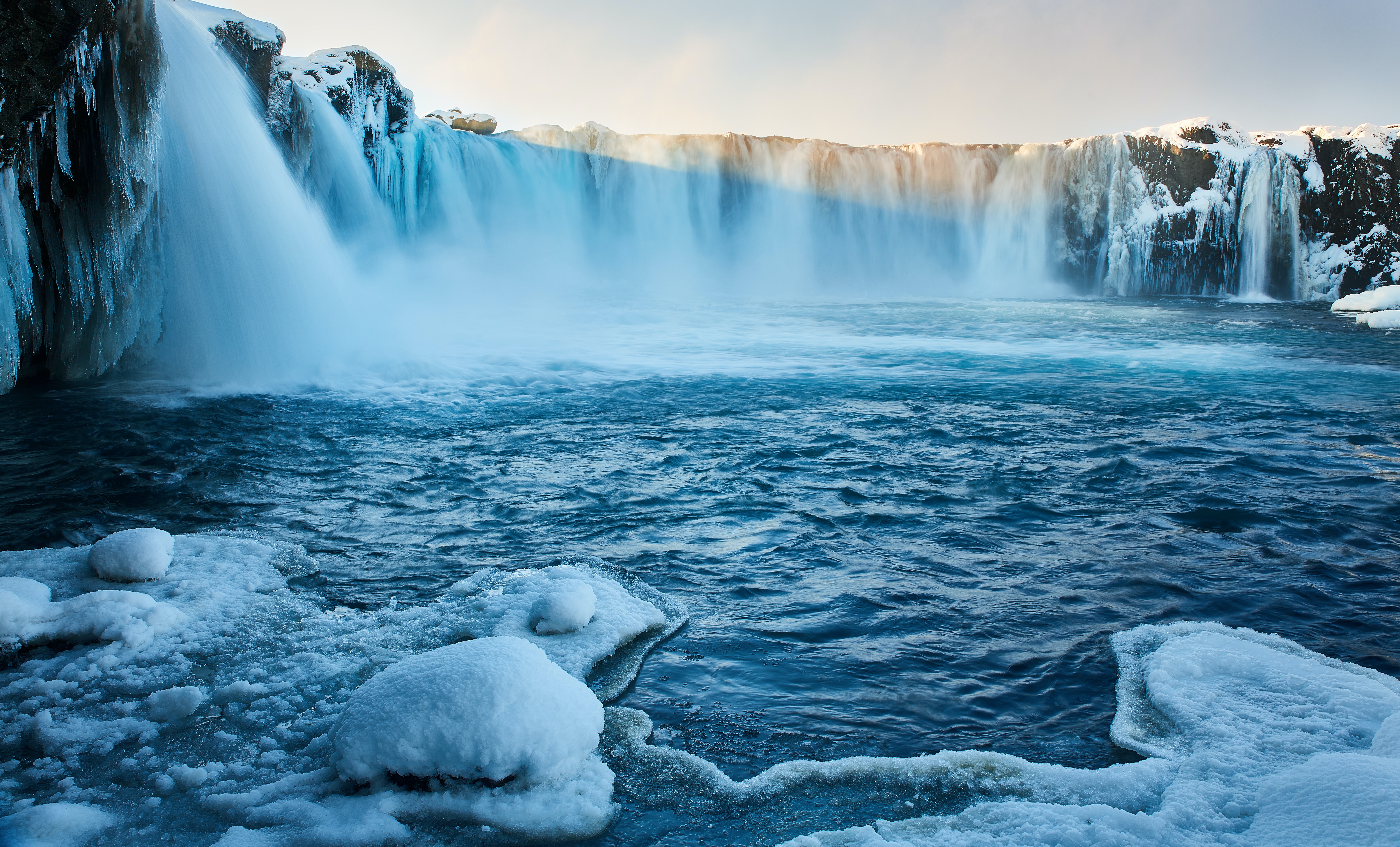 Iceland Waterfall 6817x4123