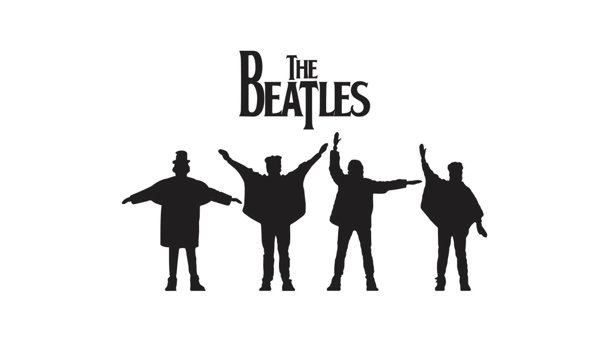 The Beatles John Lennon Paul McCartney Ringo Starr George Harrison 2000x1125
