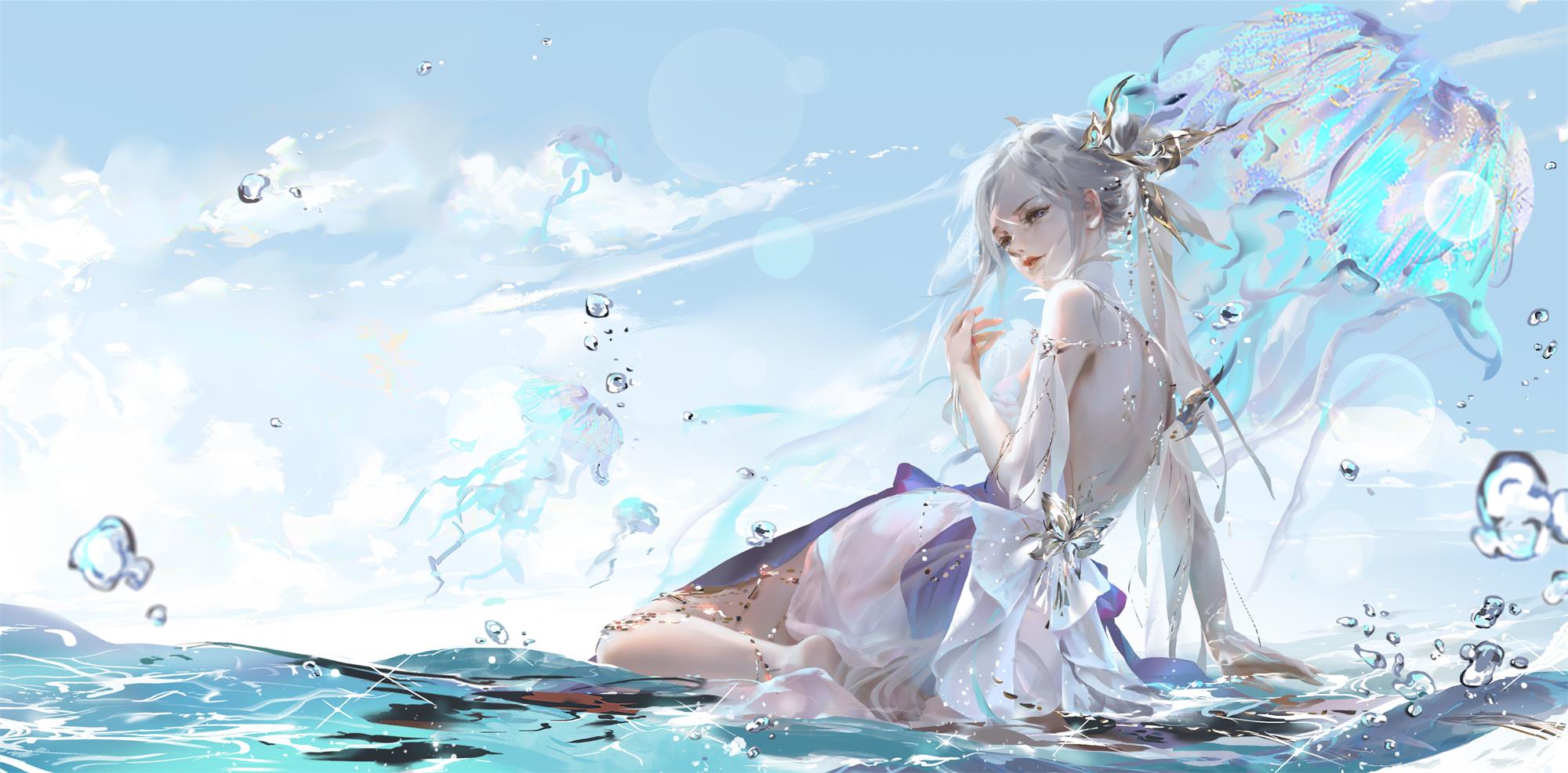 Goddess of Lok Water  Anime Manga World Wallpapers and Images  Desktop  Nexus Groups