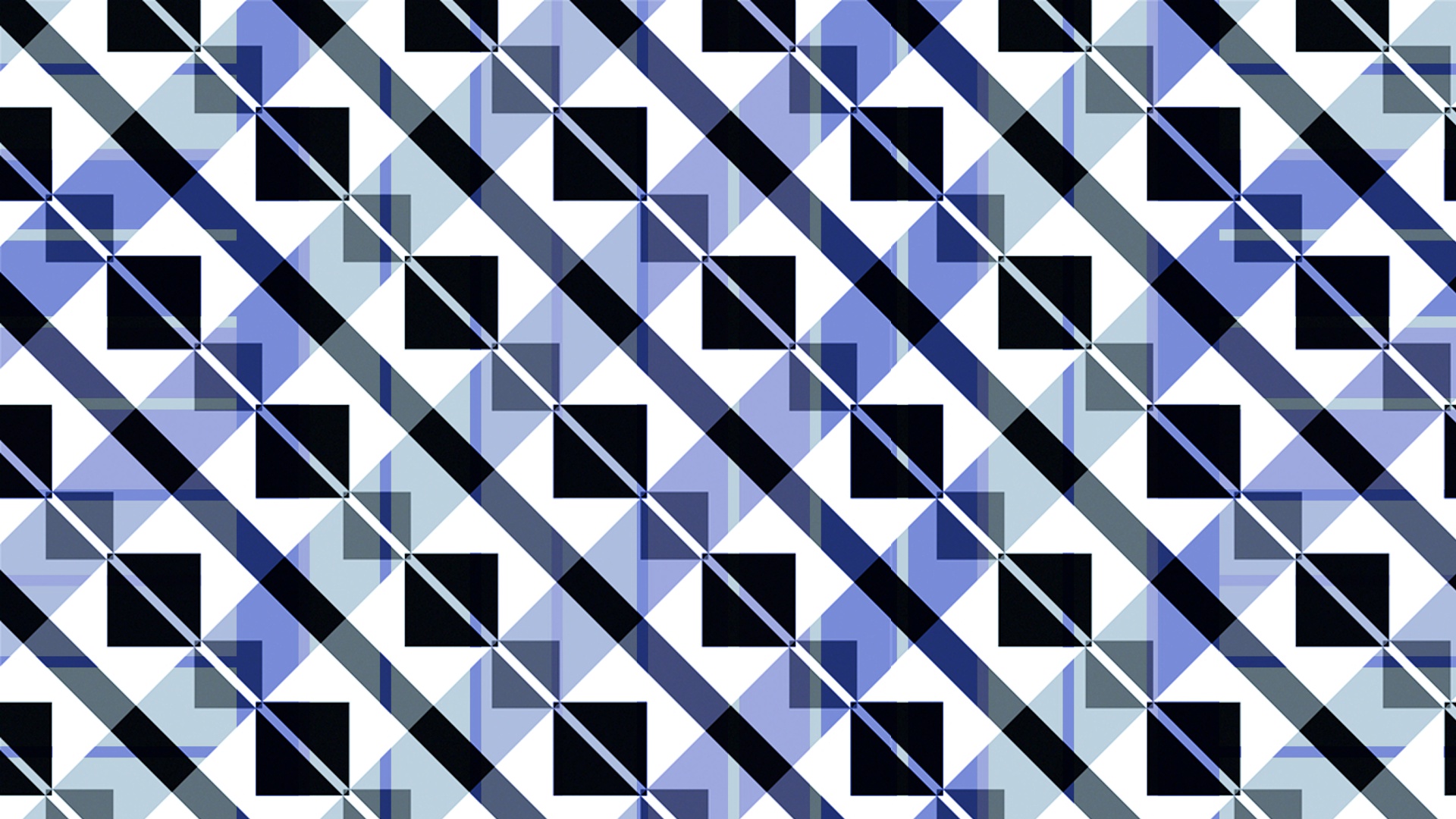 Shapes Blue White Pattern 1920x1080