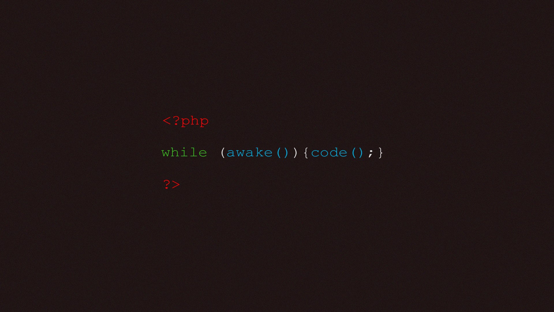 PHP Code Developer 1920x1080