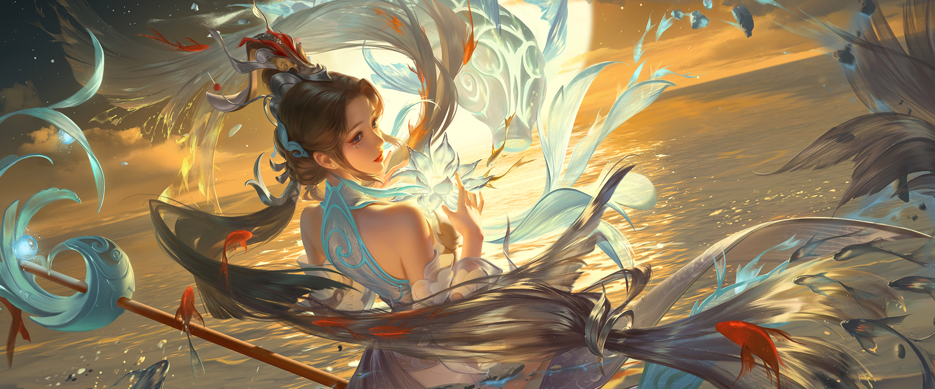 Glory Of Kings Baiheliang Goddess 1920x800