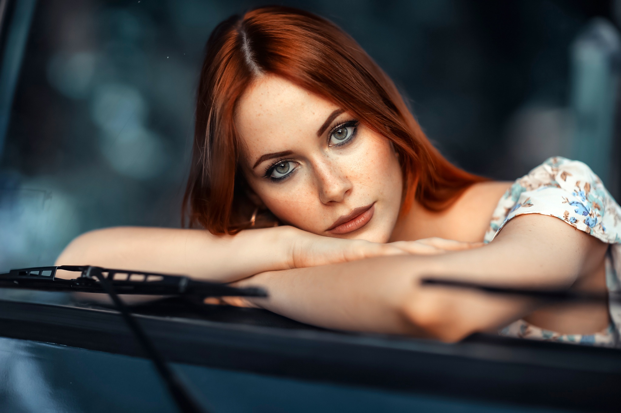 Model Women Alessandro Di Cicco Redhead Freckles 2048x1365