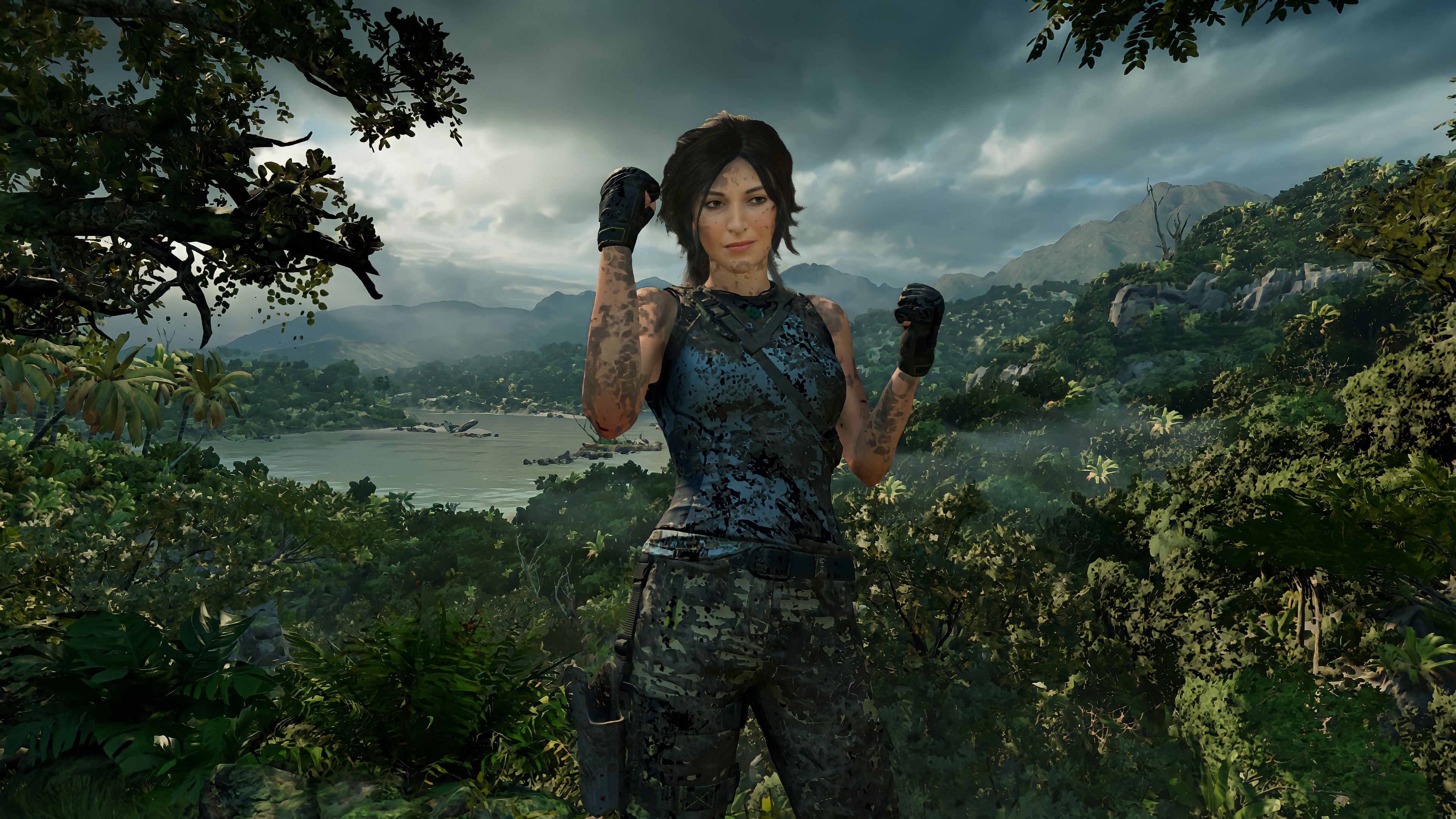 Shadow Of The Tomb Raider Lara Croft Video Game Girls Video Game Characters Video Games Screen Shot 3840x2160
