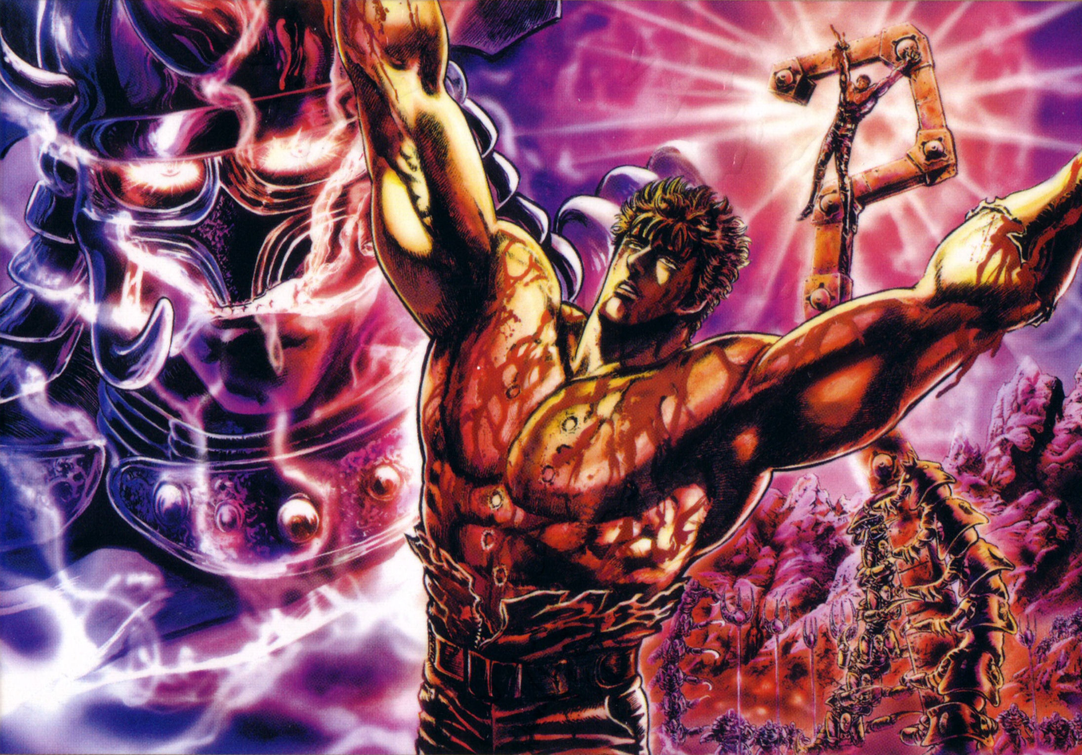 Fist Of The North Star Hokuto No Ken Kenjiro Anime Boys 2190x1529