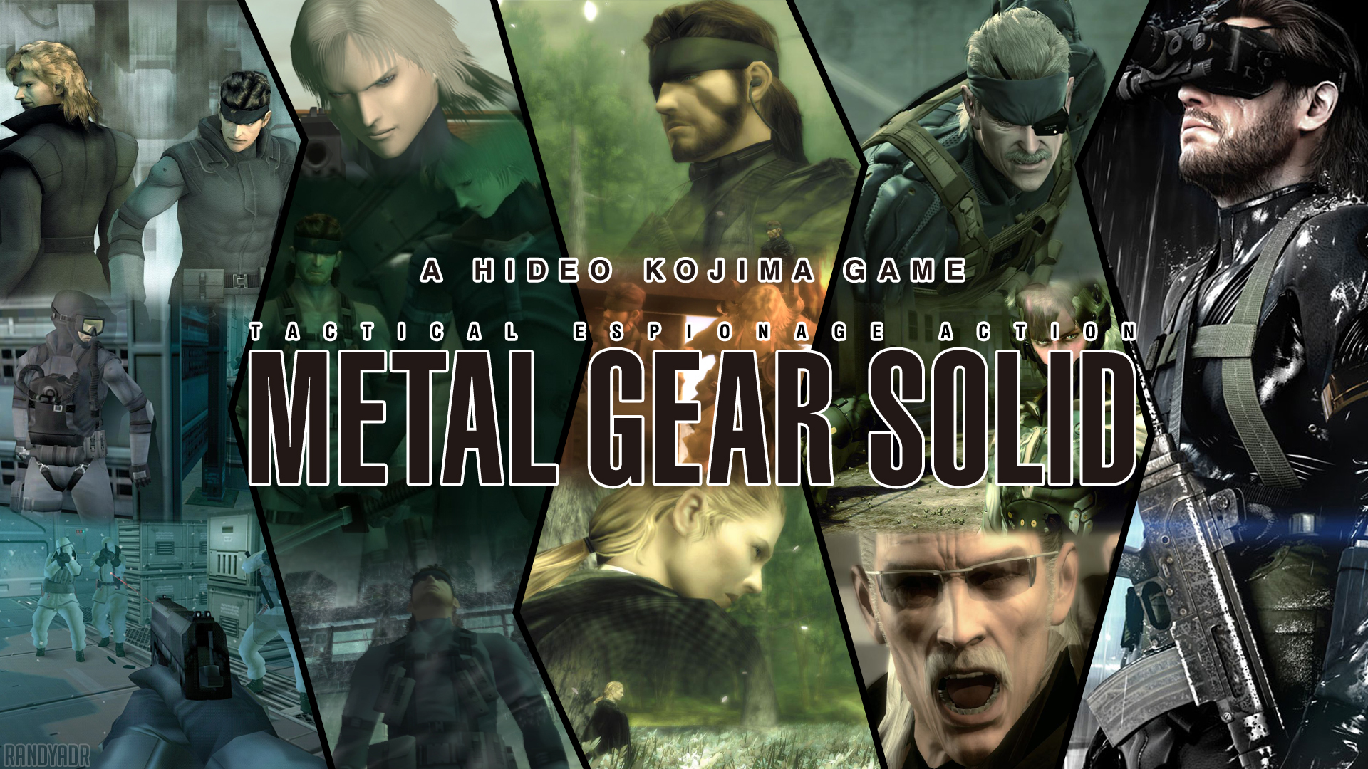 Big Boss Metal Gear Solid Metal Gear Solid Raiden Metal Gear Solid Snake 1920x1080