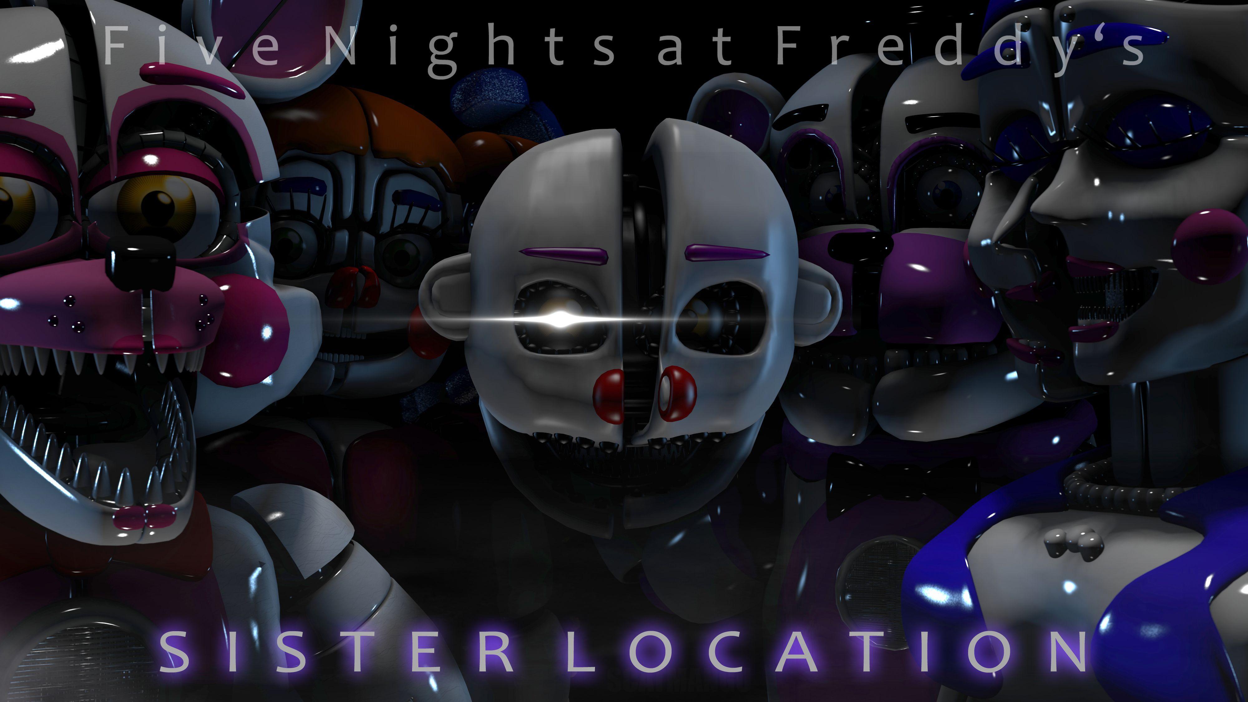 Five Nights At Freddys Sister Location Terror Video Games Scott Cawthon 4000x2250