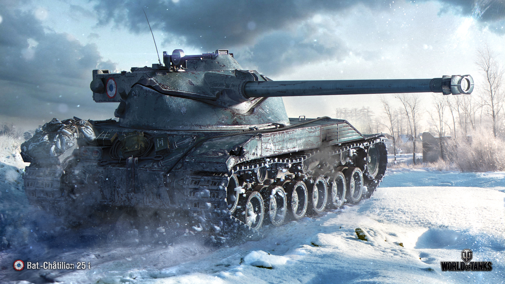 Tank Winter Snow 1920x1080