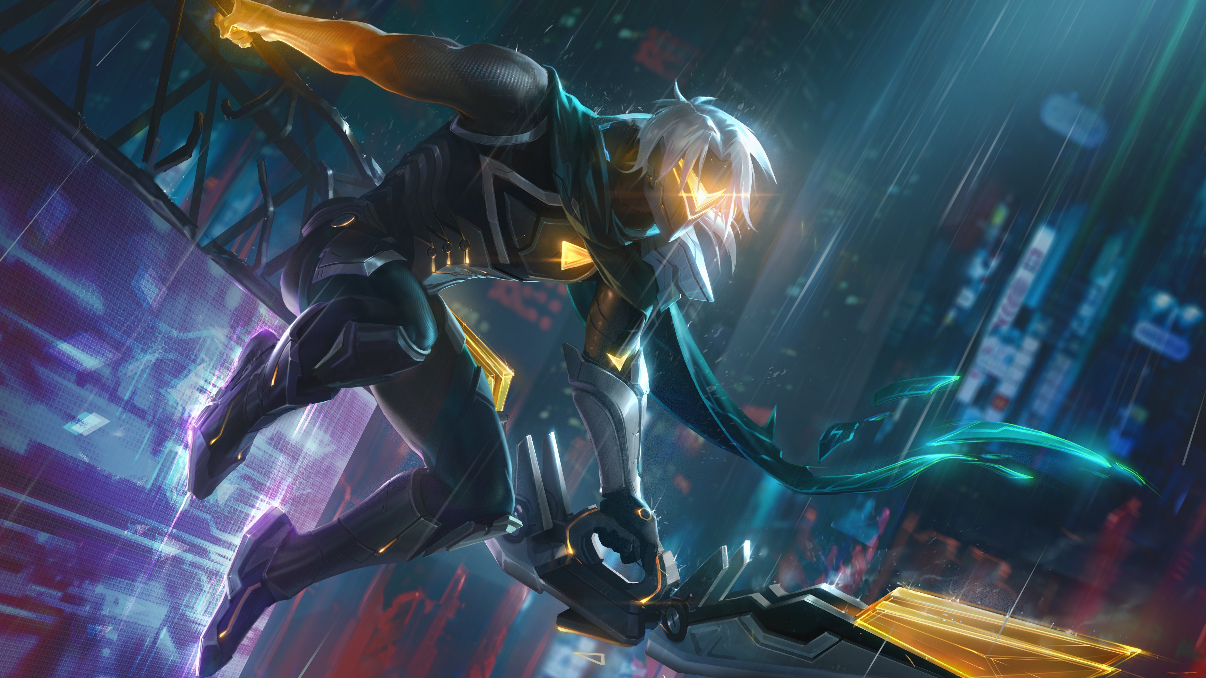 League Of Legends PROJECT Video Game Art Video Game Characters Game Art Video Games Varus League Of  4096x2304