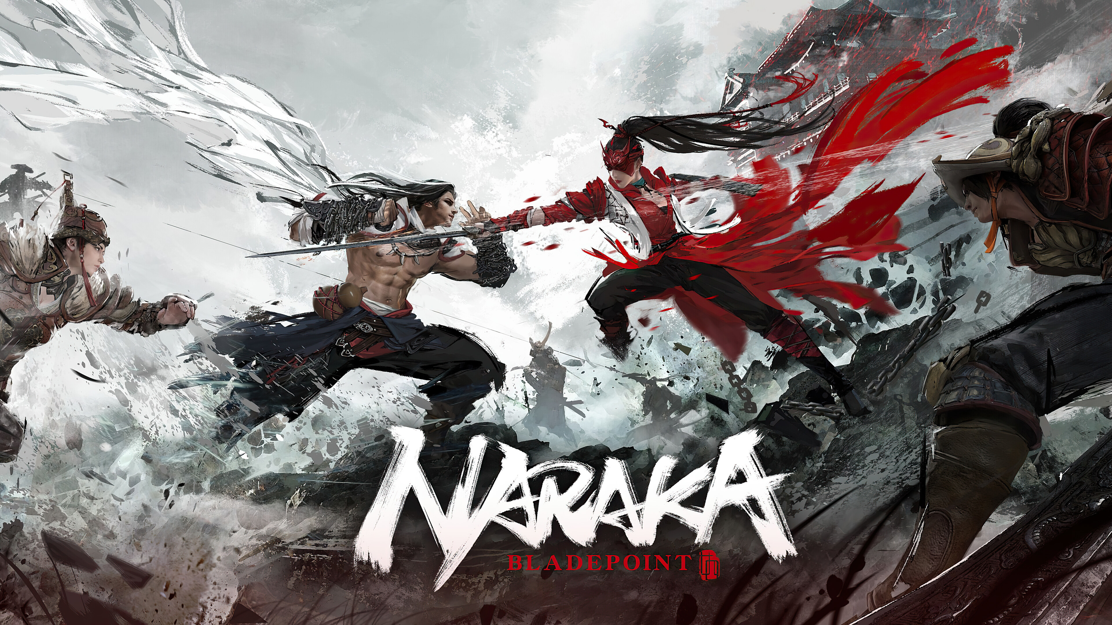 Video Game Art Naraka Bladepoint Digital Art Fantasy Warrior 3840x2160
