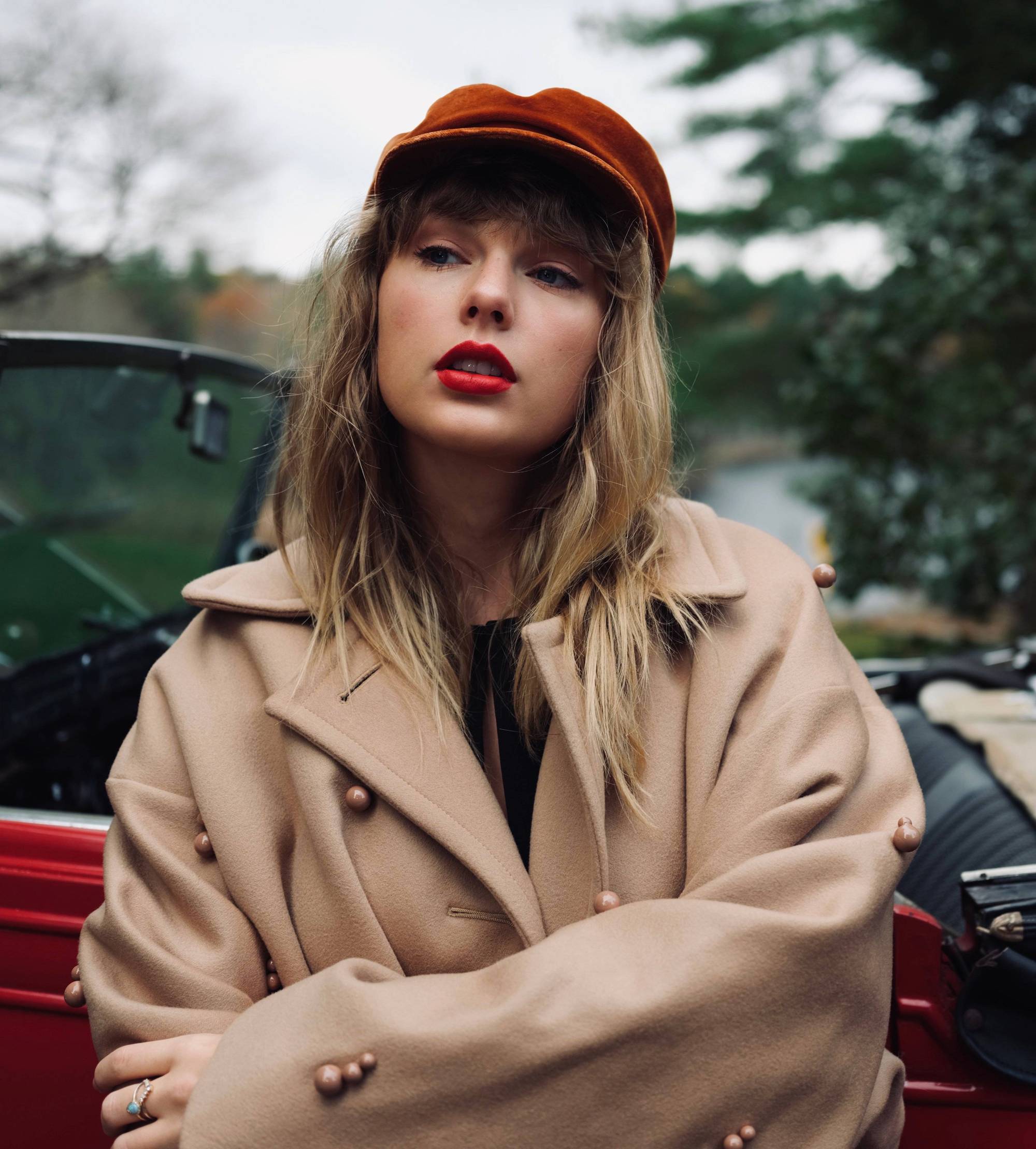 Taylor Swift Women Singer Blonde Blue Eyes Long Hair Women Outdoors Hat Coats Convertible 2000x2218