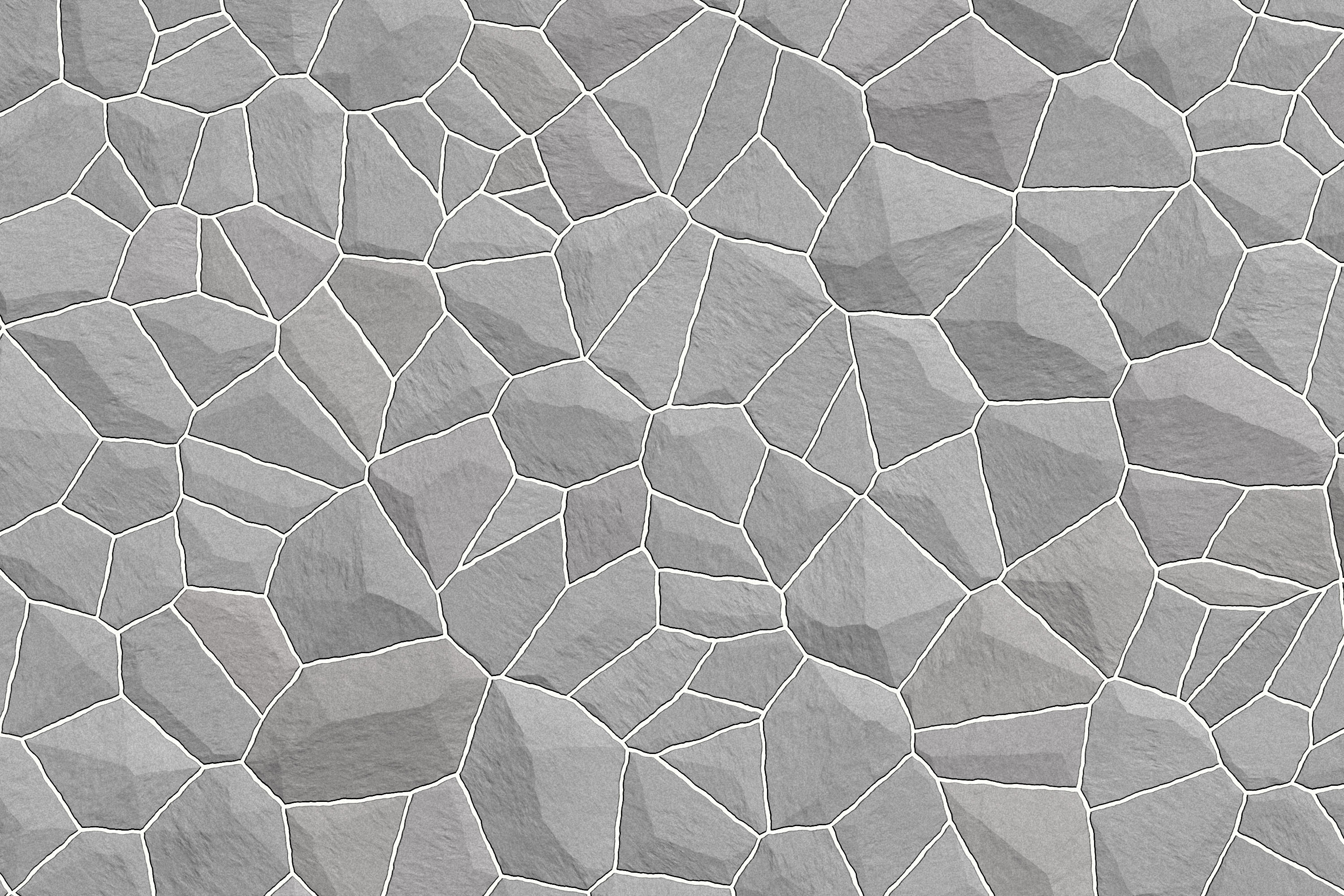 Wall Gray Mosaic 3000x2000