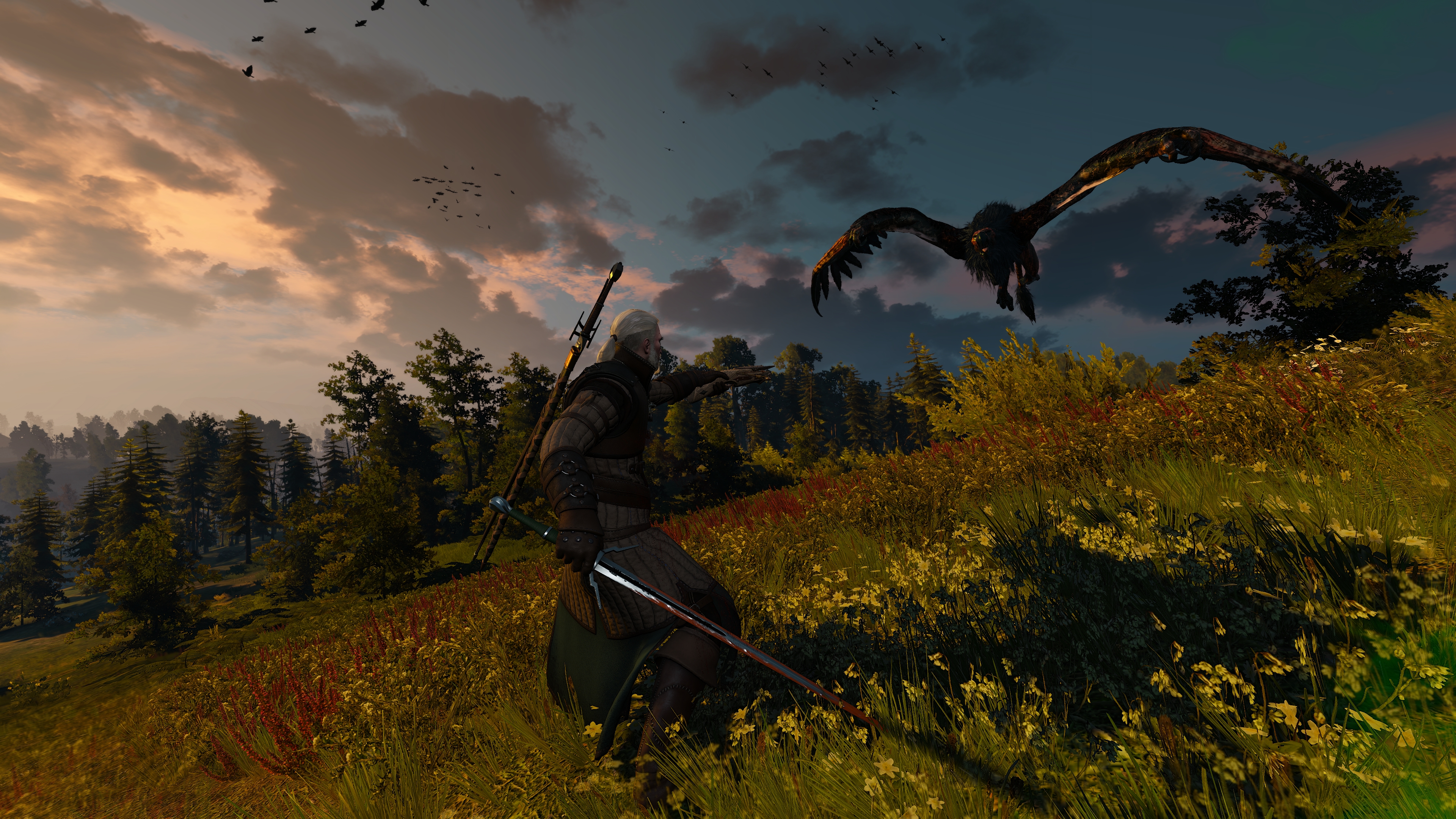 The Witcher 3 Wild Hunt Geralt Of Rivia Screen Shot RPG Video Games PC Gaming 3840x2160