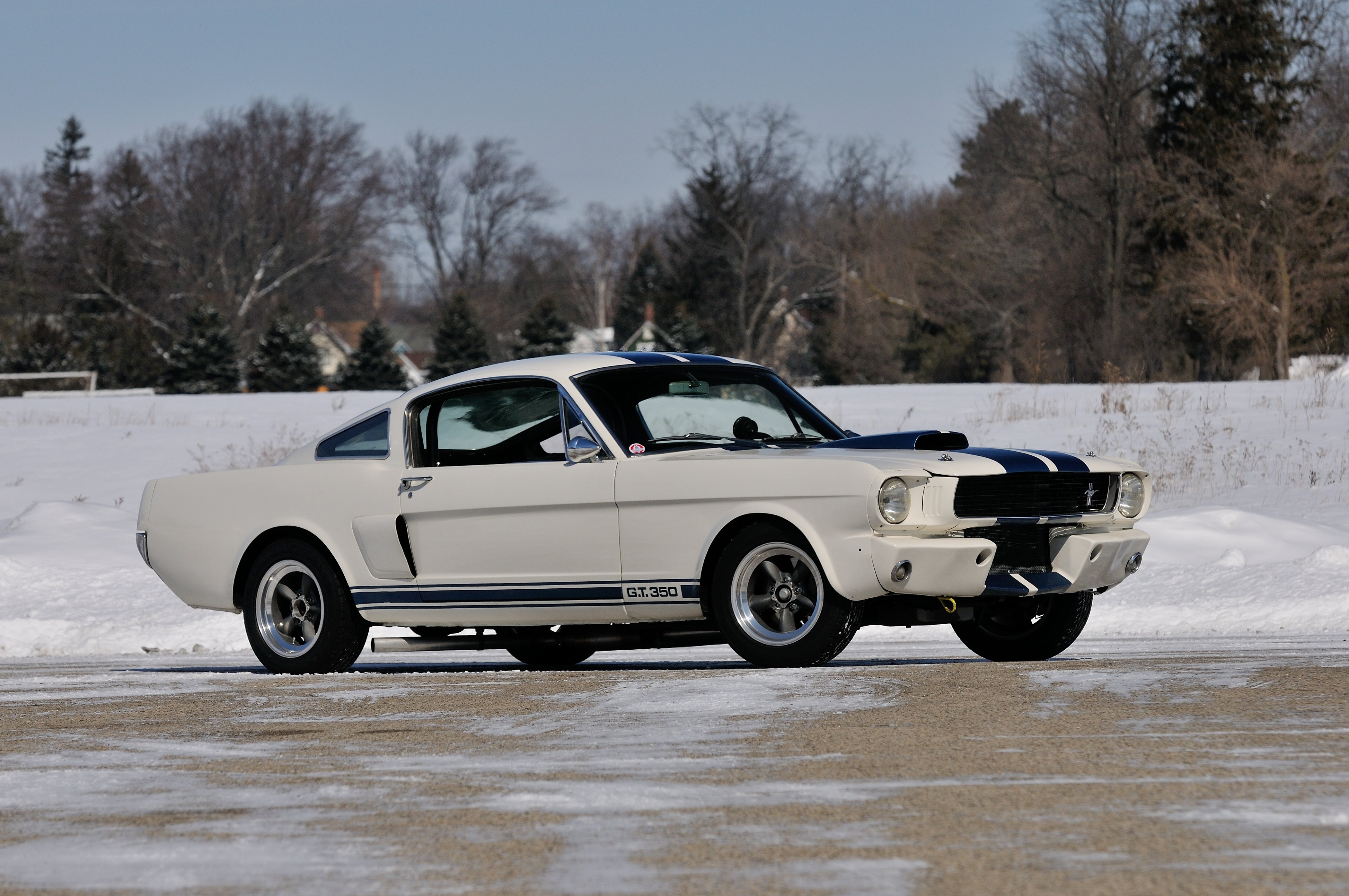 Ford Shelby Gt350 Fastback Muscle Car White Car Car 4200x2790