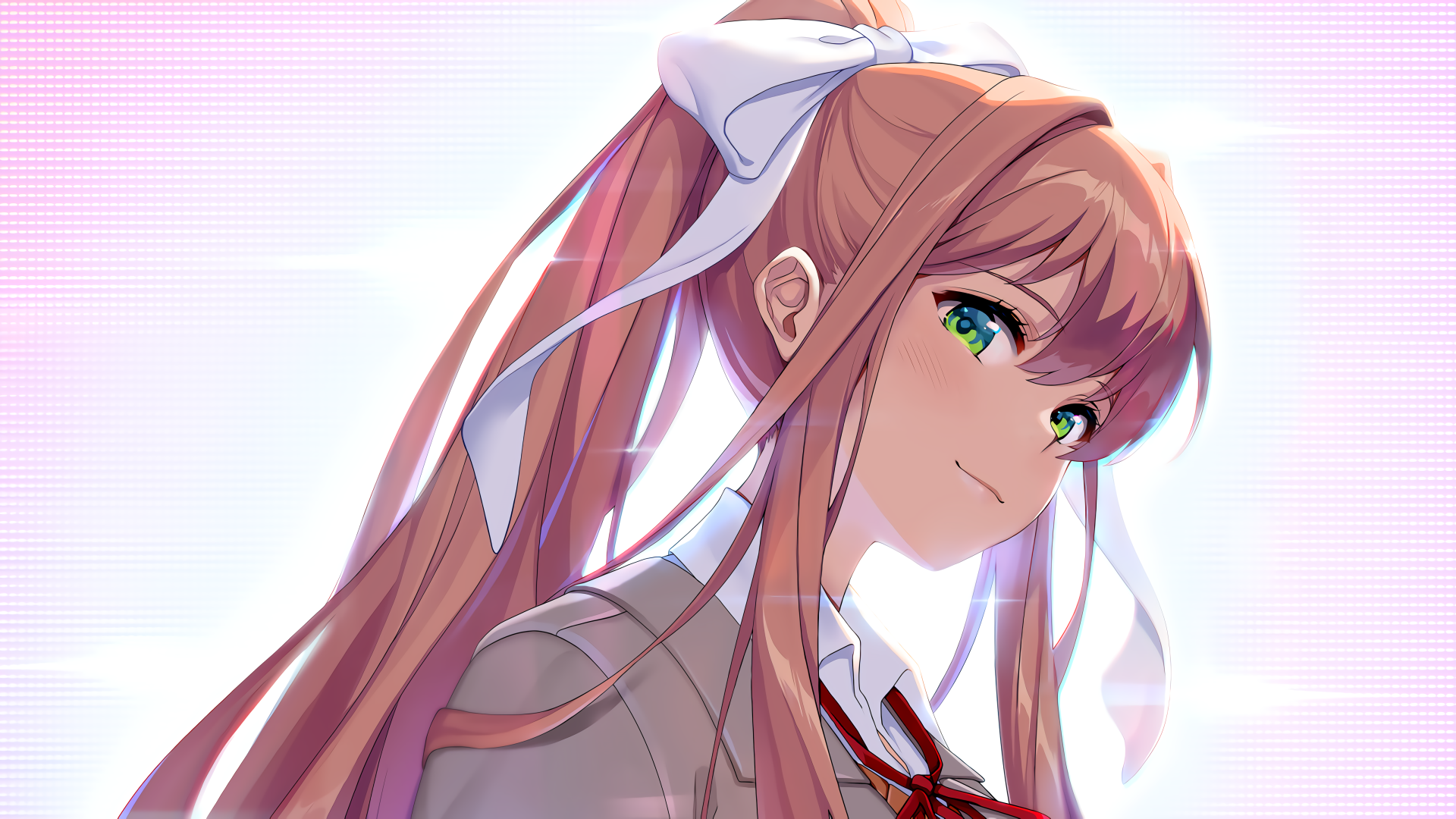 Doki Doki Literature Club Monika Doki Doki Literature Club Wallpaper ...