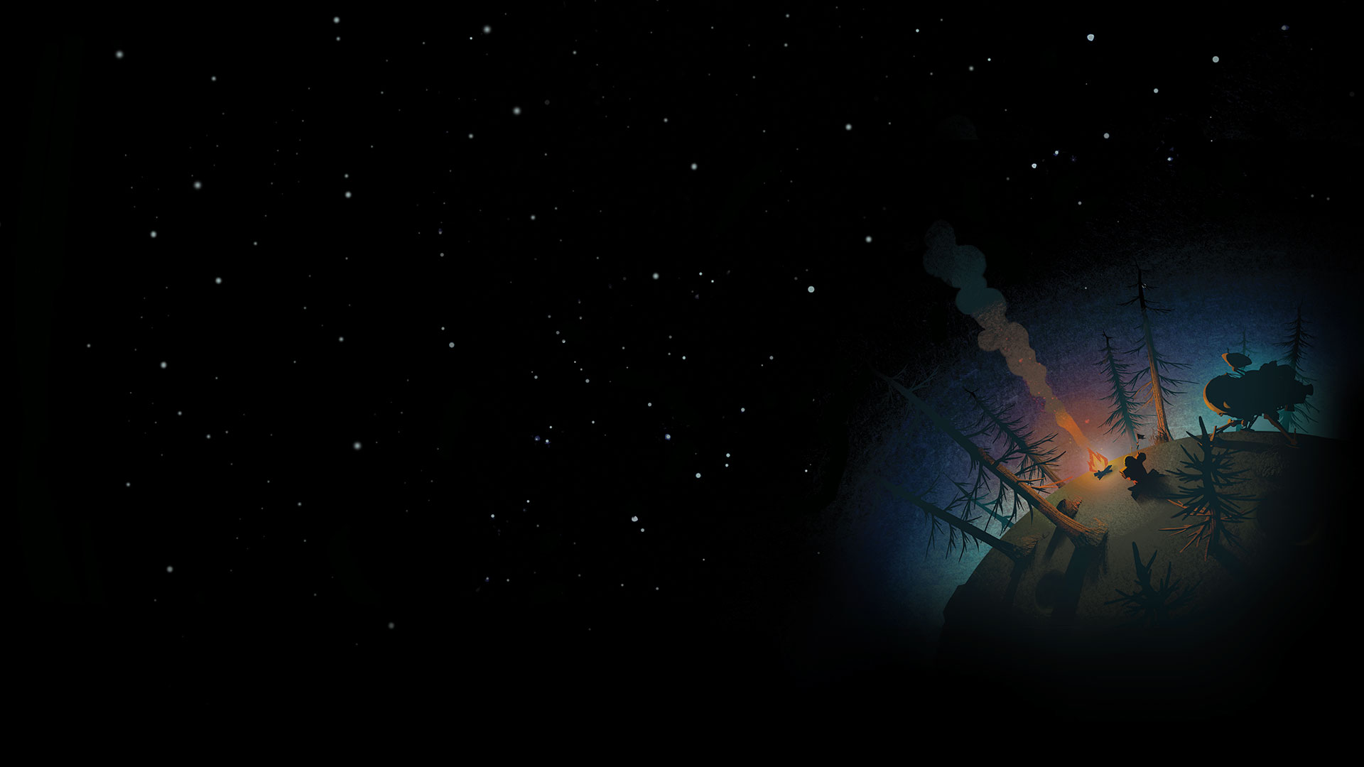 Outer Wilds Space Stars 1920x1080