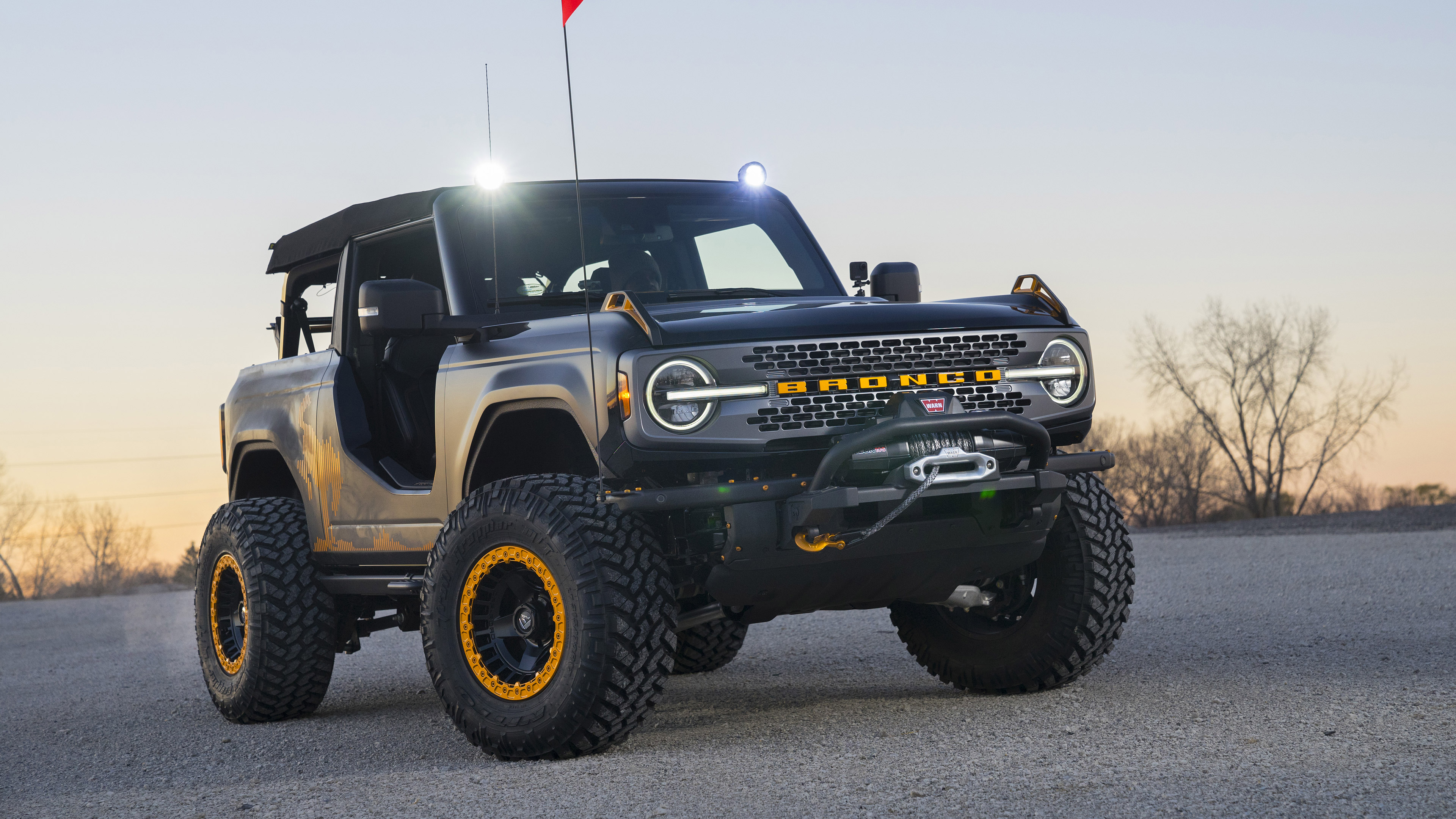 Off Road Concept Car Black Car Car 3840x2160