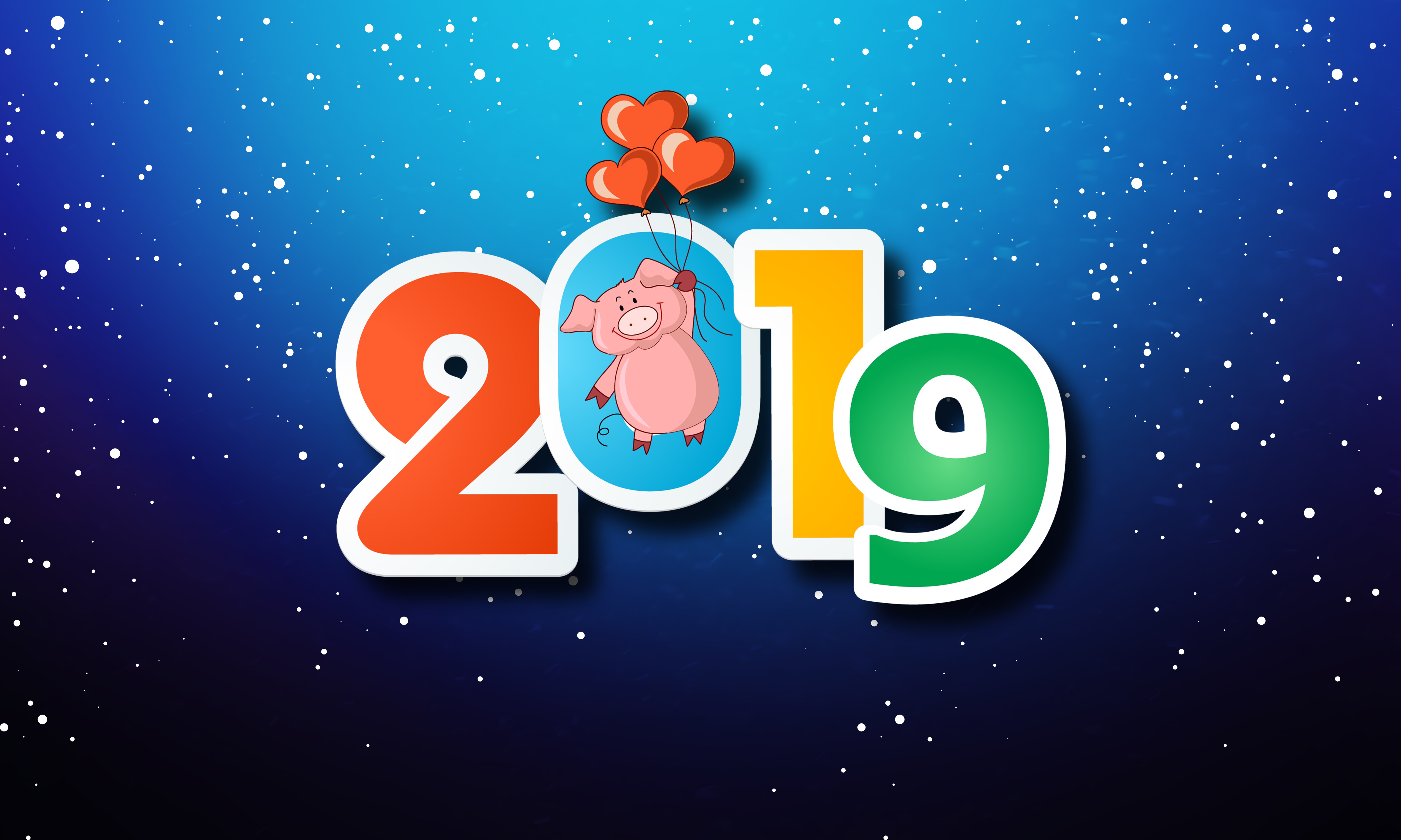 Holiday New Year 2019 5000x3000