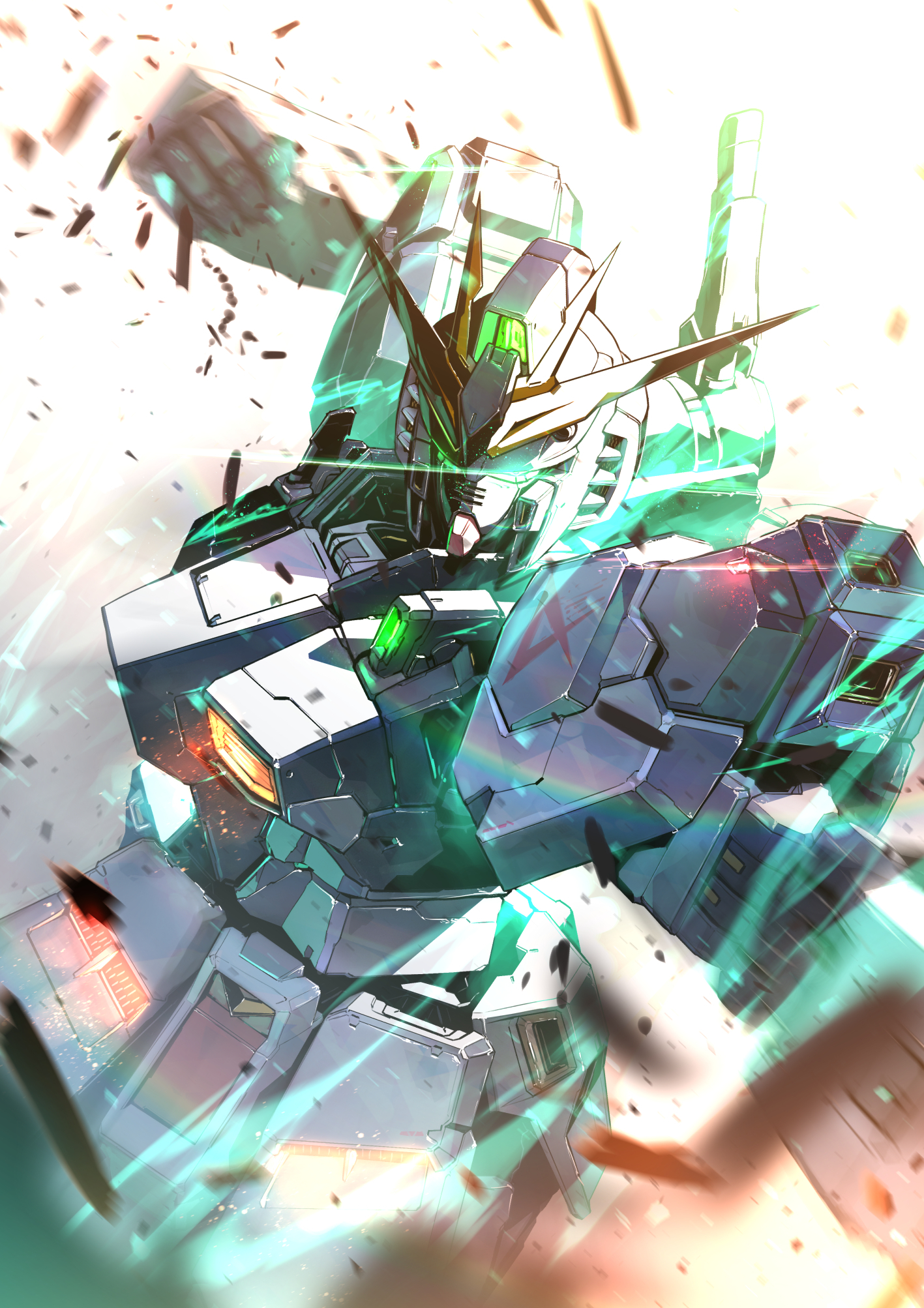 Anime Mechs Super Robot Wars Gundam Mobile Suit Gundam Chars Counterattack RX 93 V Gundam Artwork Di 1417x2006