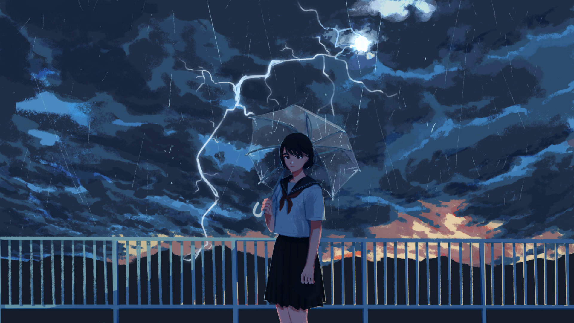 Anime black lightning HD wallpapers | Pxfuel