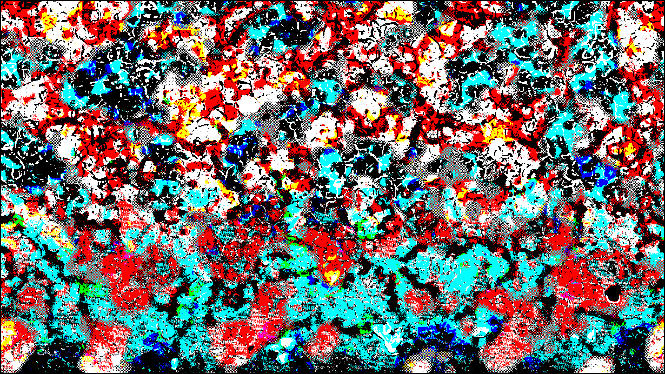 Brightness Digital Art Abstract Trippy Psychedelic 2560x1440