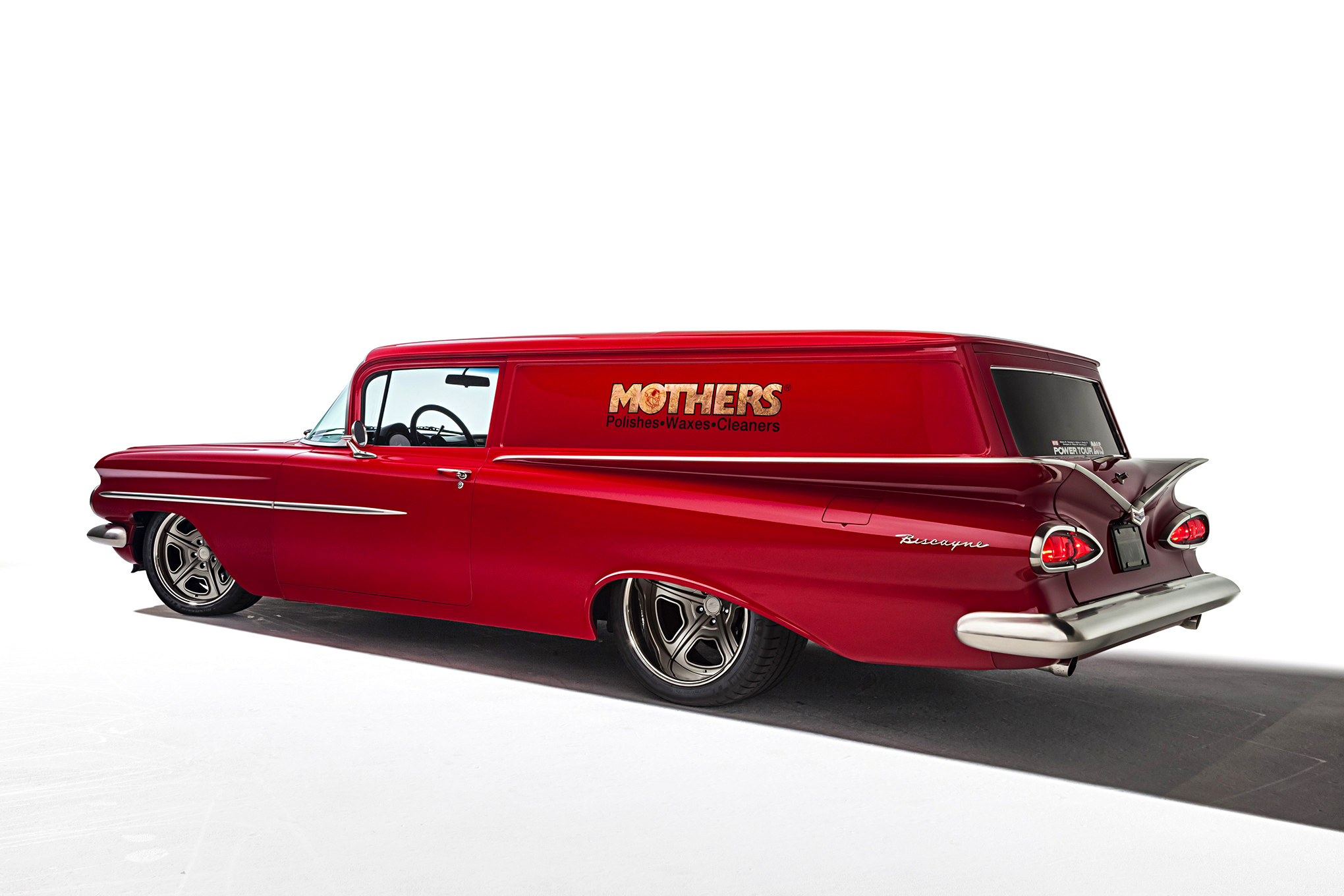 Chevrolet Sedan Delivery Hot Rod Red Car 2040x1360