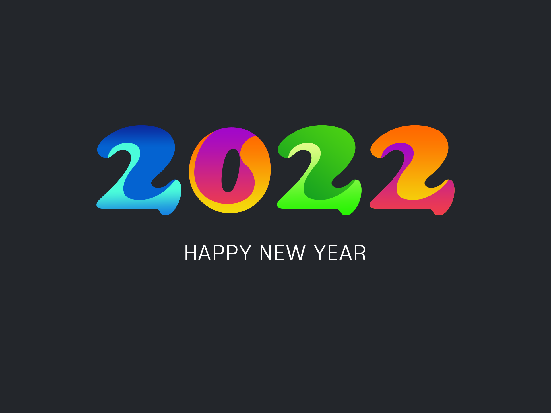 Happy New Year 2022 Year 1920x1440