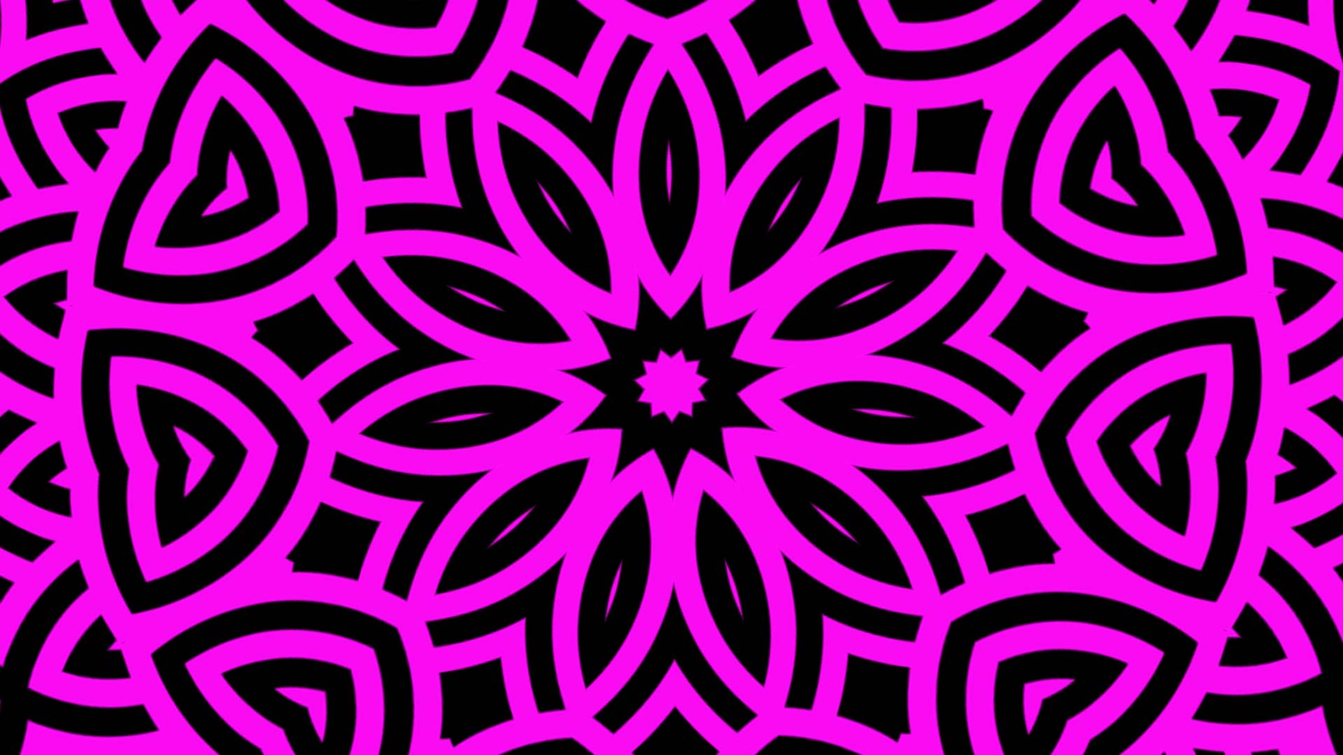 Colorful Black Symmetry 1920x1080