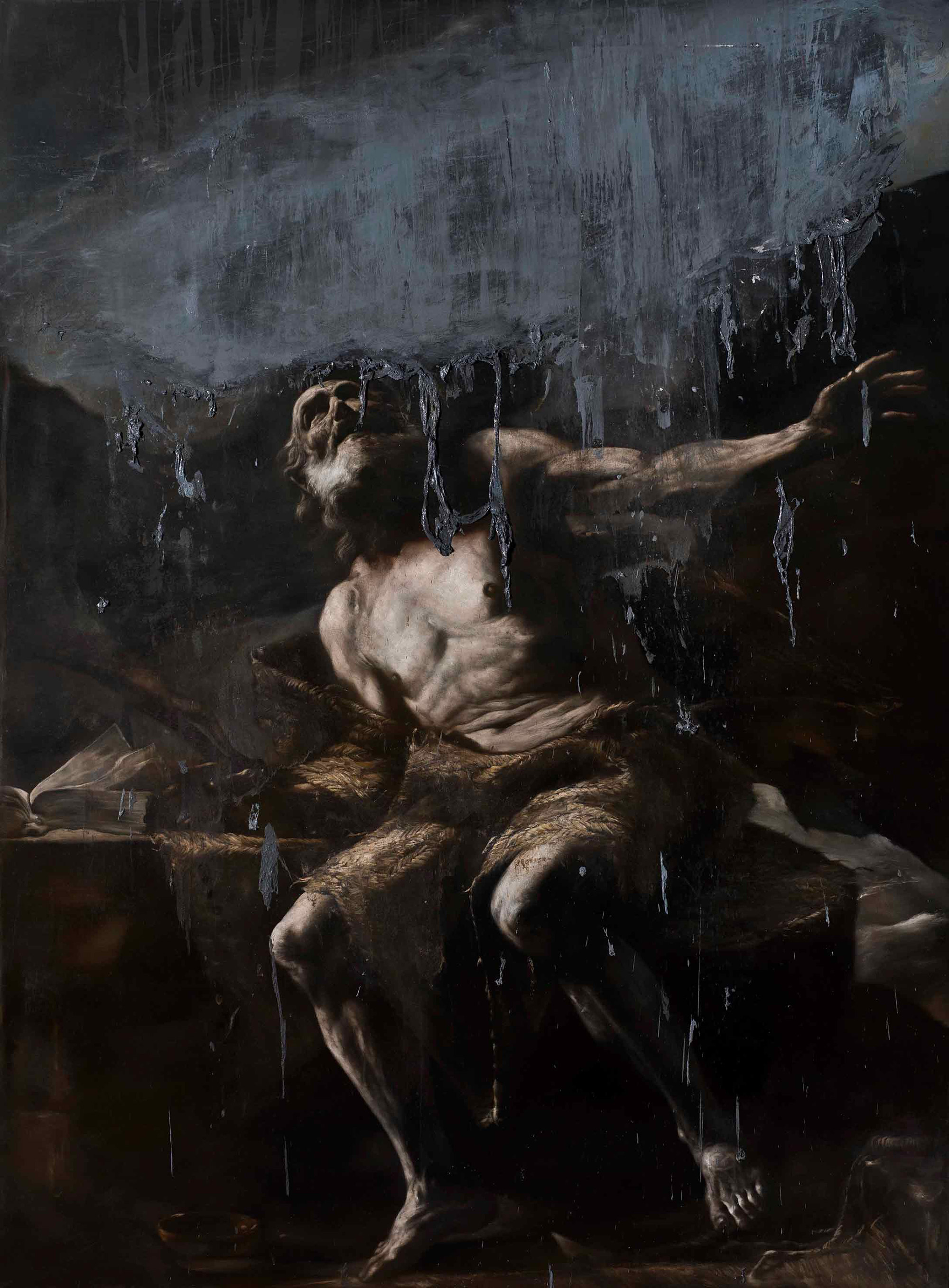 The Nature Of Fear Nicola Samori Painting Horror Baroque Portraiture Classical 2000x2714