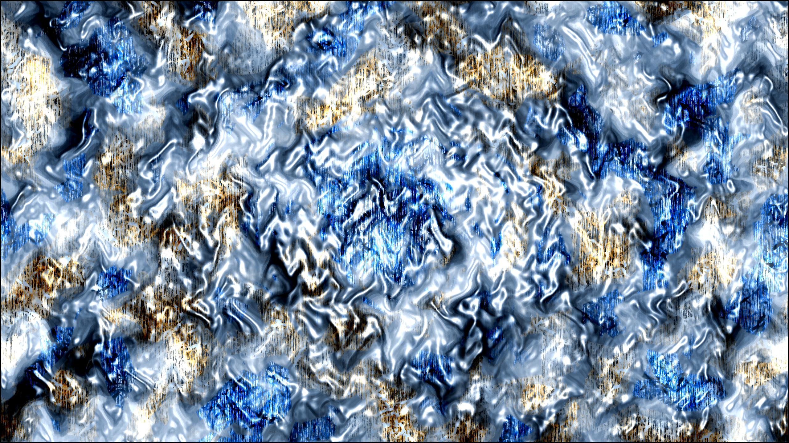Trippy Brightness Abstract Digital Art 2560x1440