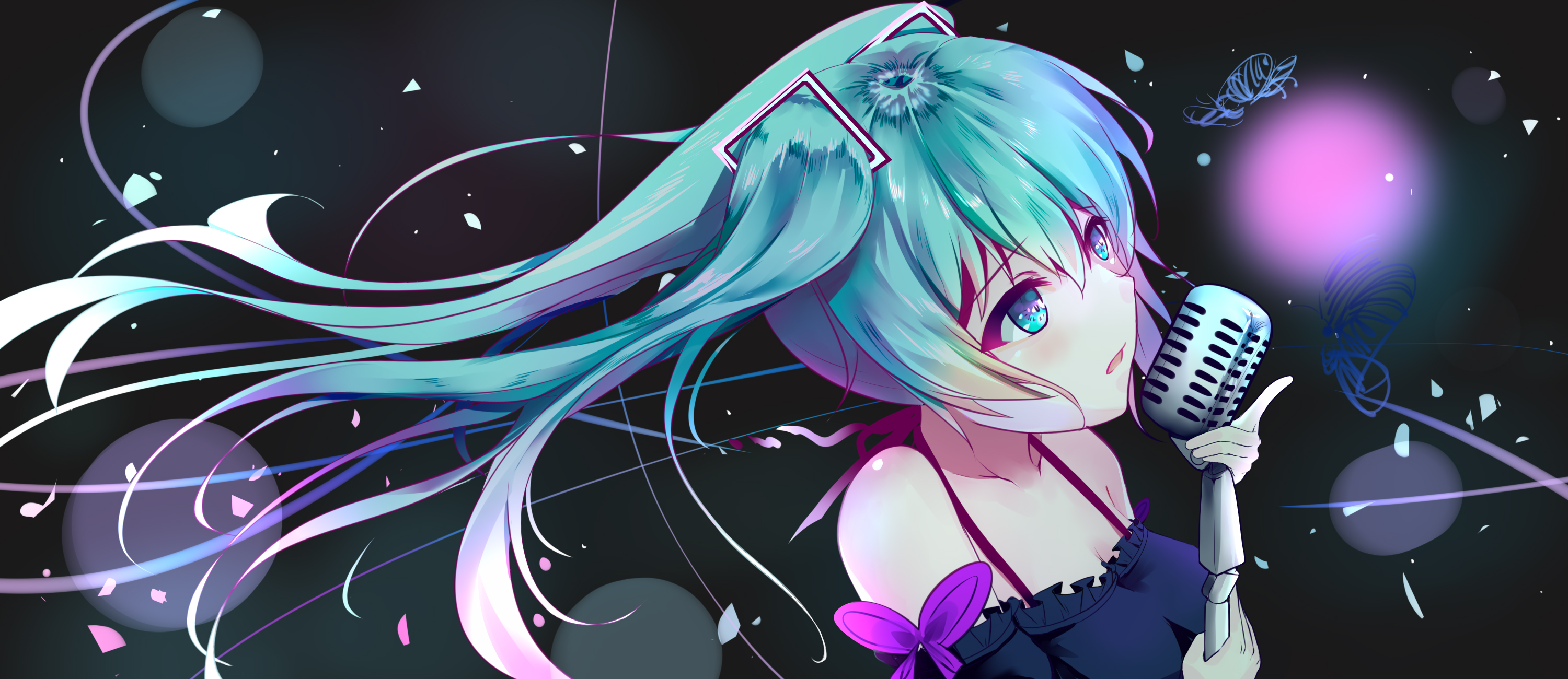 Hatsune Miku 3000x1300