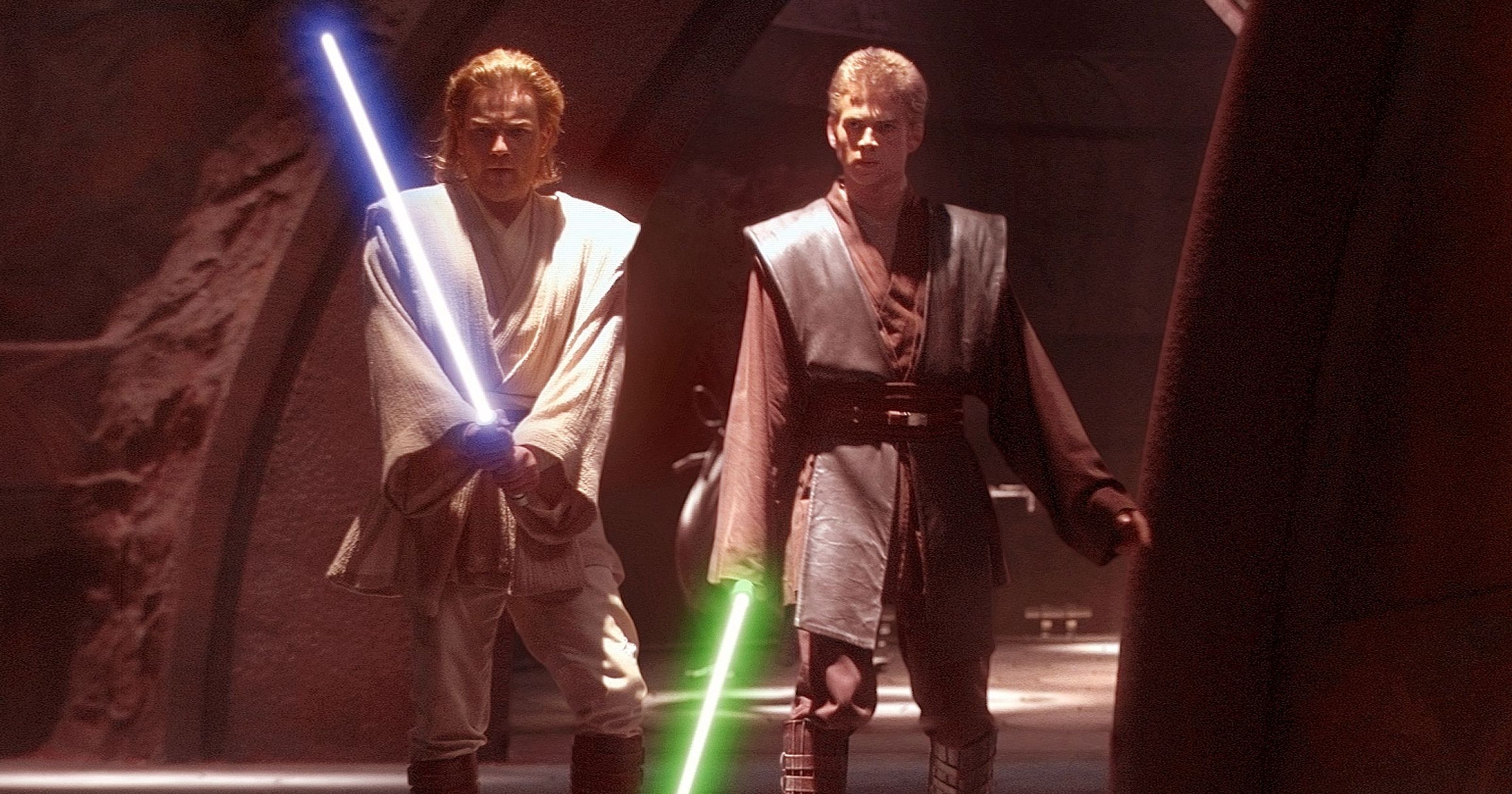 Hayden Christensen Anakin Skywalker Ewan Mcgregor Obi Wan Kenobi 3200x1680
