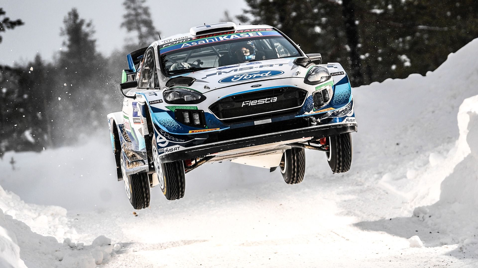 Wrc Rally Arctic Ford Fiesta RS WRC Teemu Suninen 2021 Year Motorsport 1920x1080