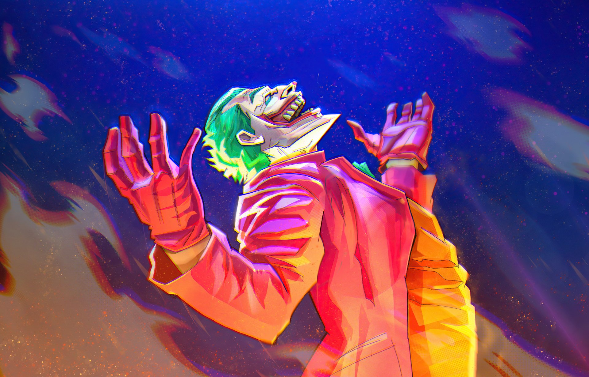 Batman Joker Comic Art Villains 1920x1231