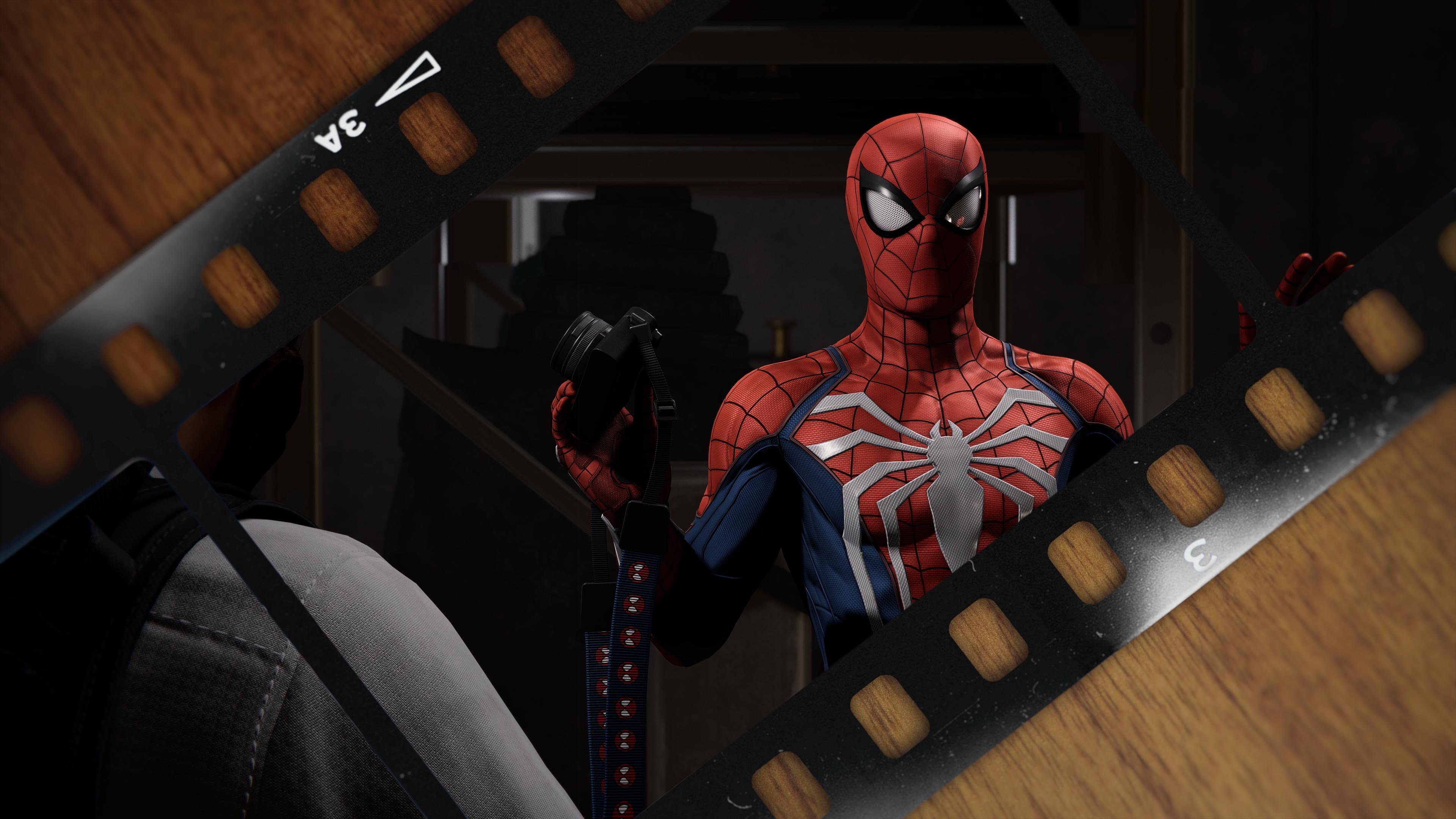 Spider Man 2018 Playstation 5 Peter Parker Marvel Comics 3840x2160