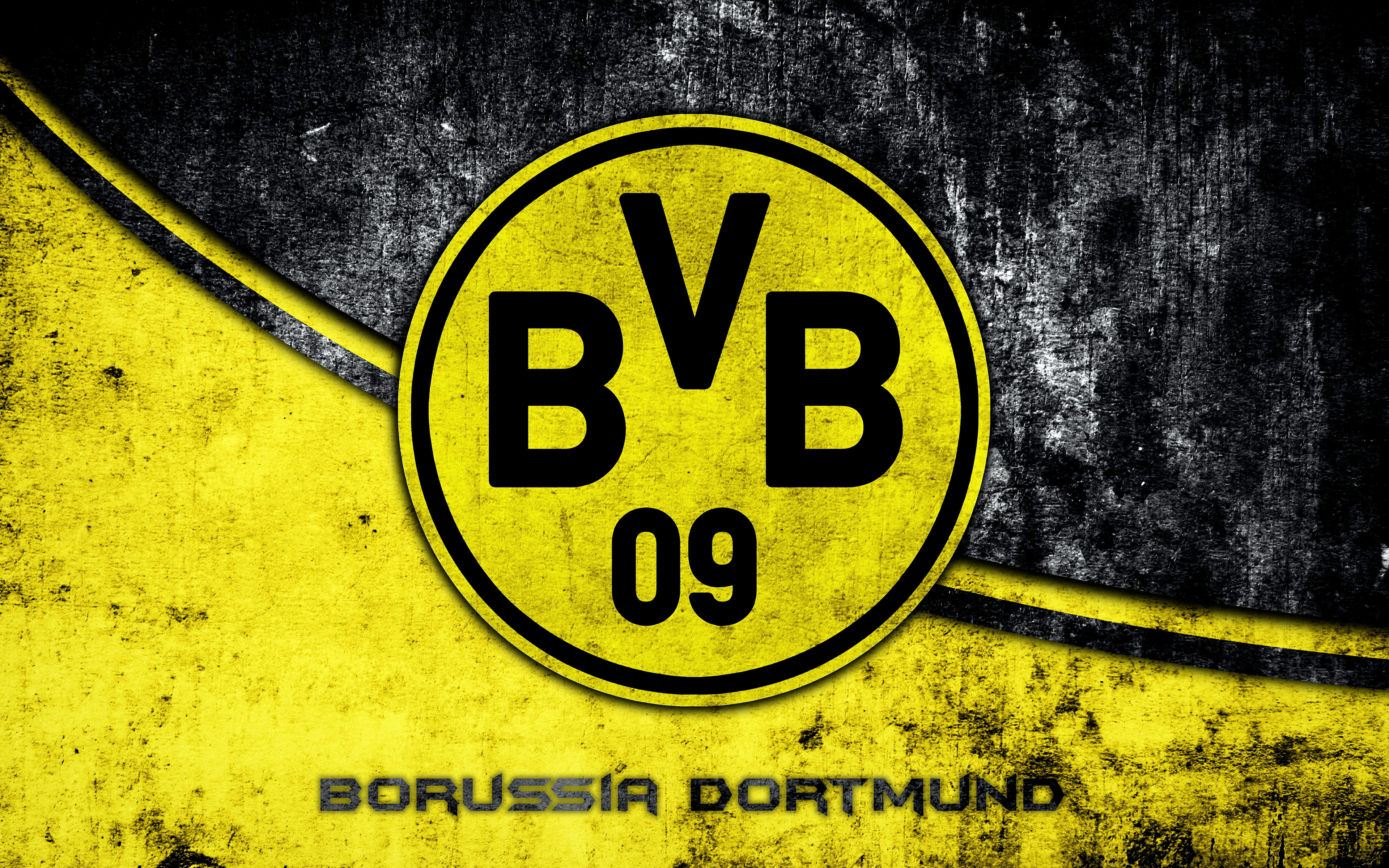 Soccer Logo Emblem Bvb 3840x2400