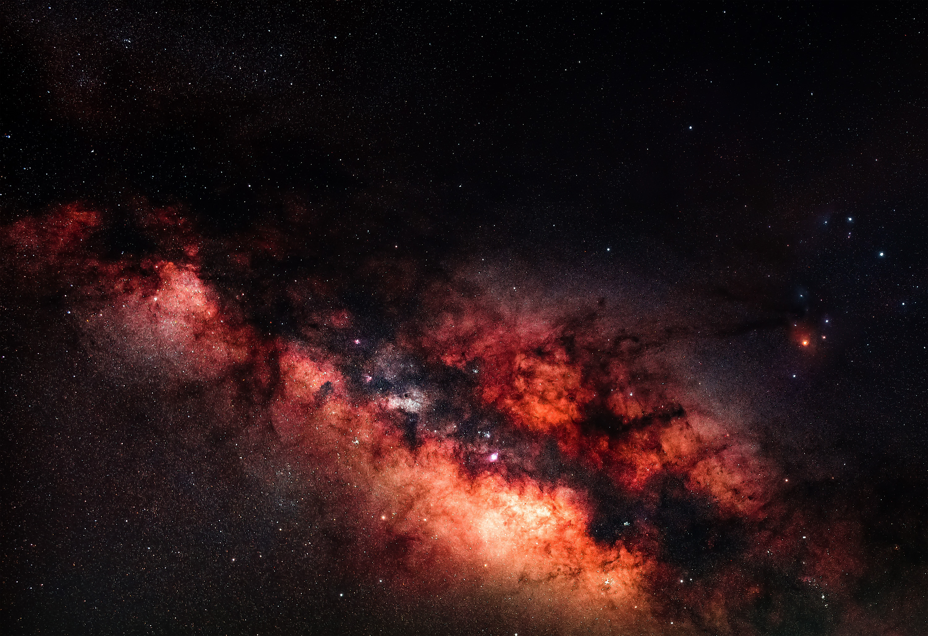 Space Universe Stars Nebula 3000x2057
