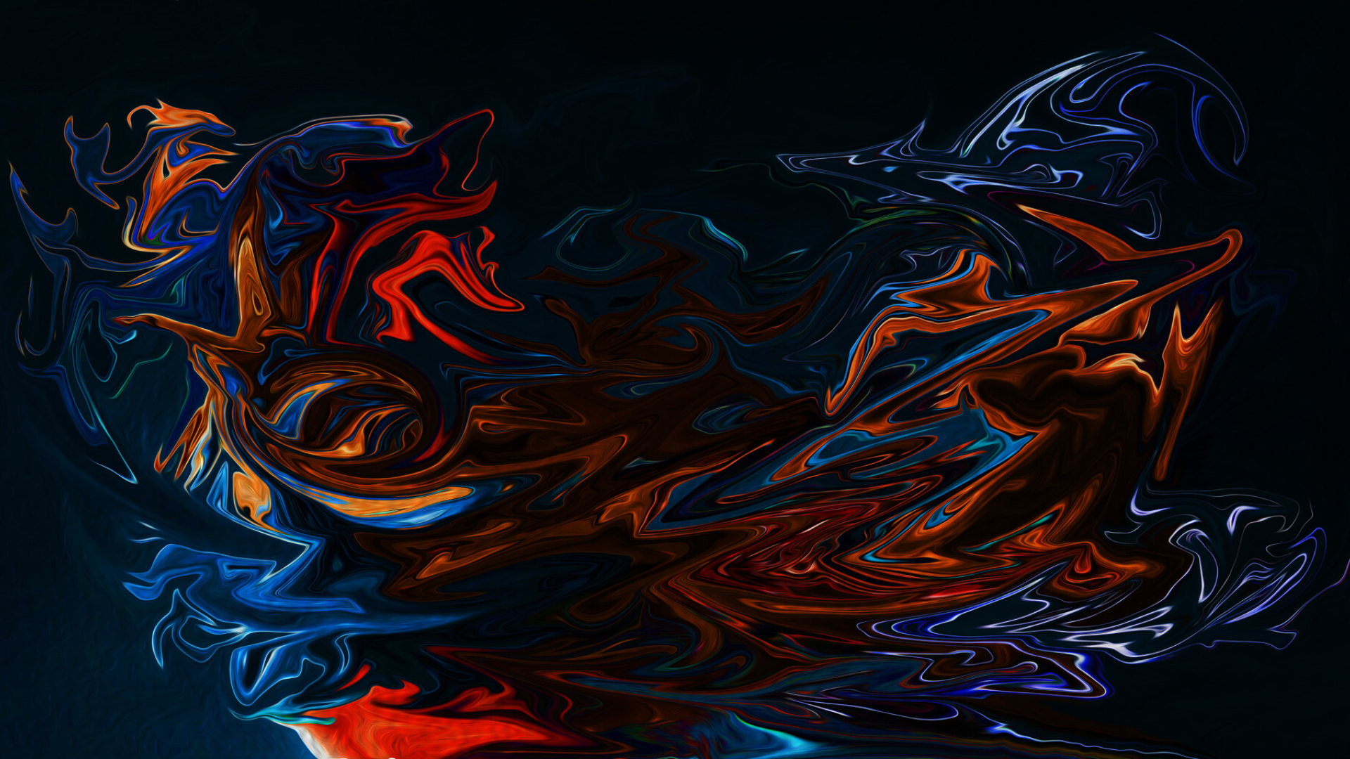 Abstract Fluid Swirls 1920x1080